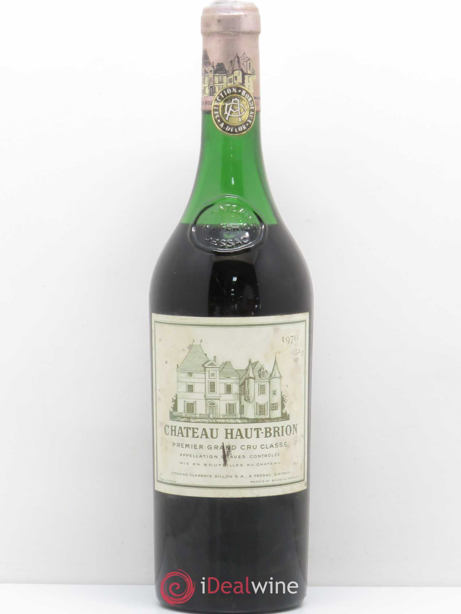 Château Haut Brion 1er Grand Cru Classé 1970 - Lot de 1 bouteille - 0