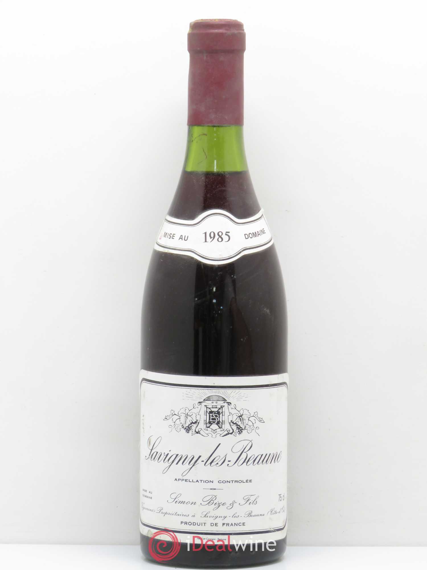 Savigny-lès-Beaune Simon Bize et Fils 1985 - Lot de 1 bouteille - 0