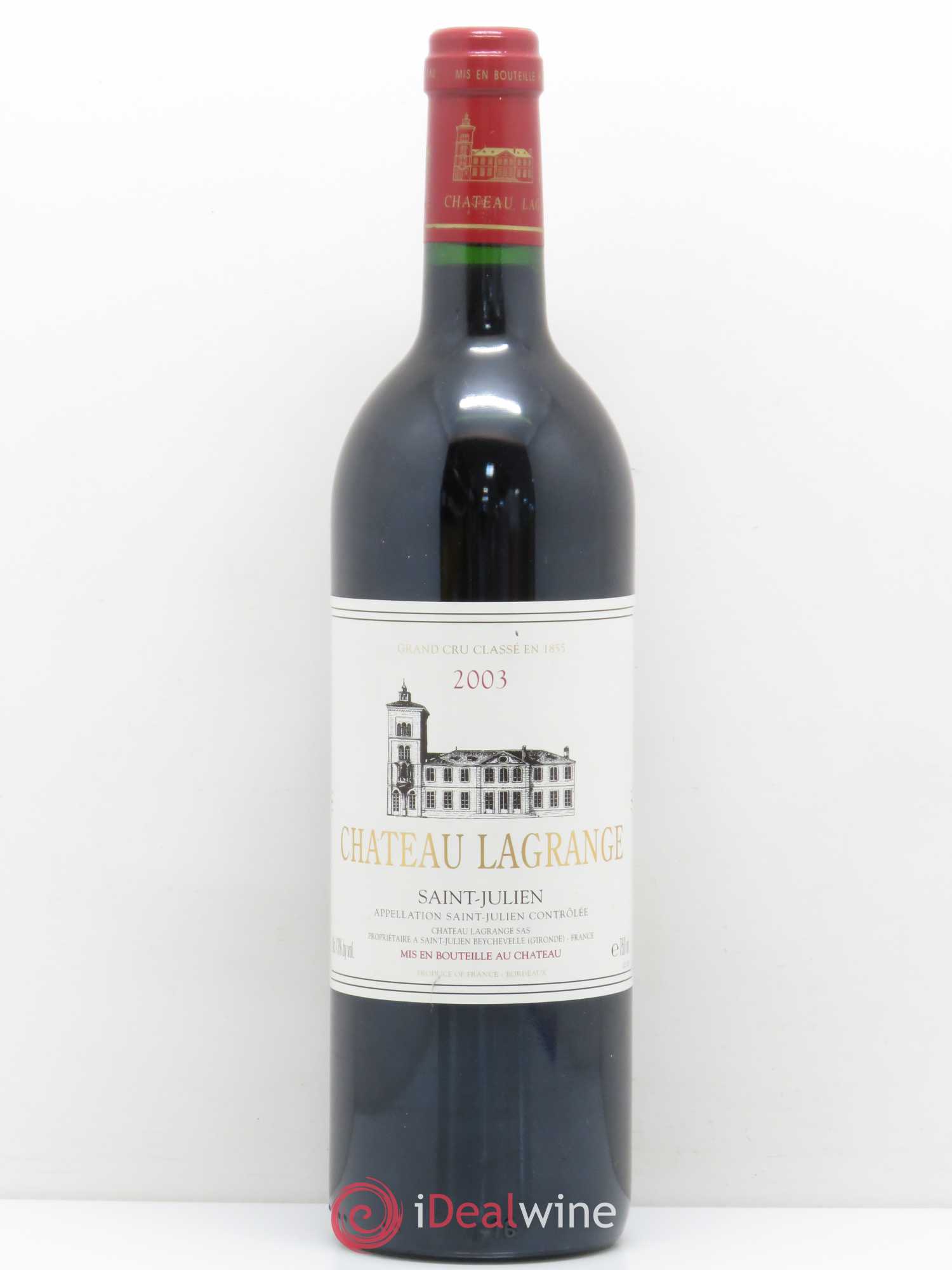 Château Lagrange 3ème Grand Cru Classé 2003 - Lot de 1 bouteille - 0