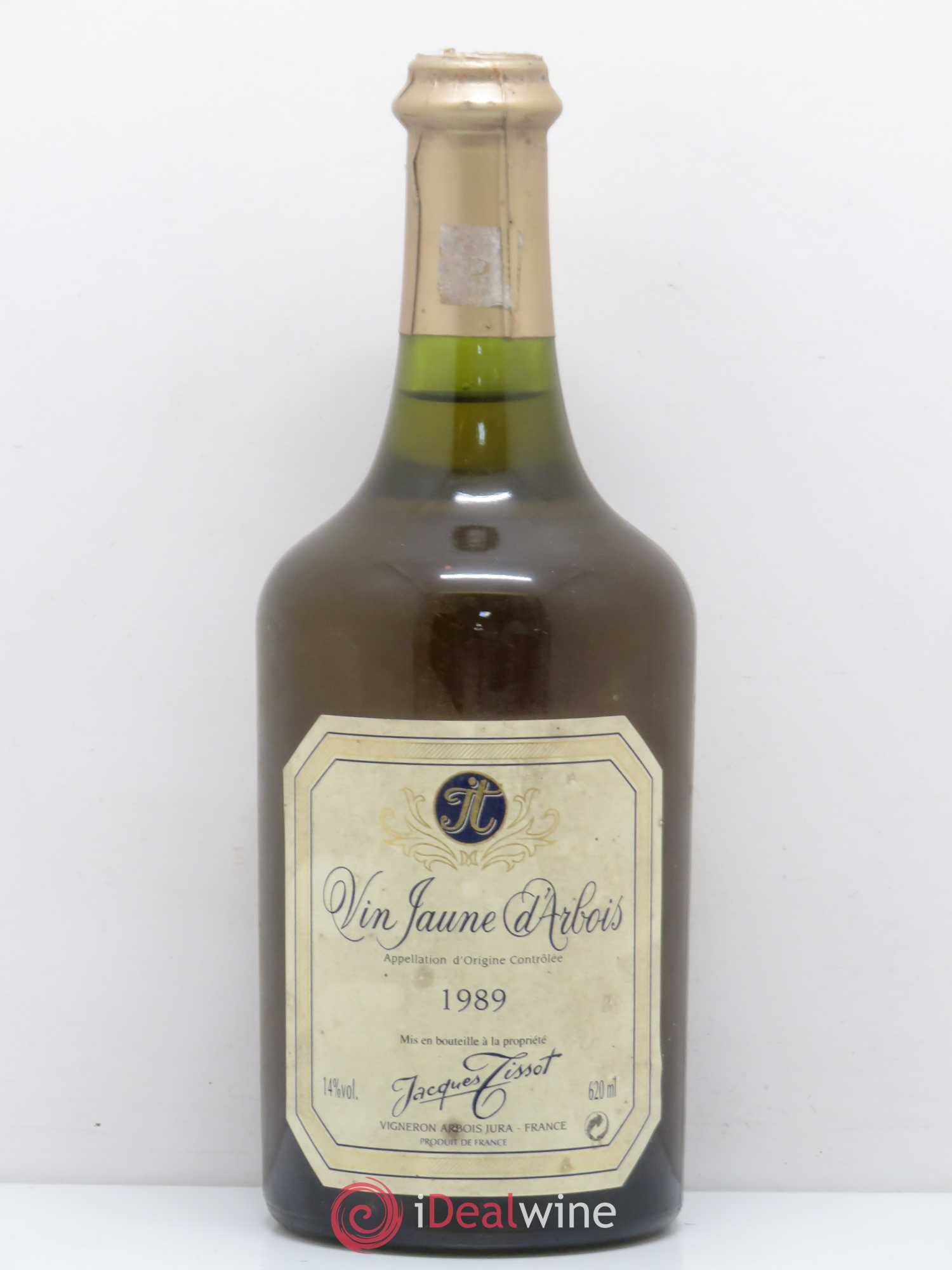 Arbois Vin Jaune Jacques Tissot 1989 - Lot de 1 bouteille - 0