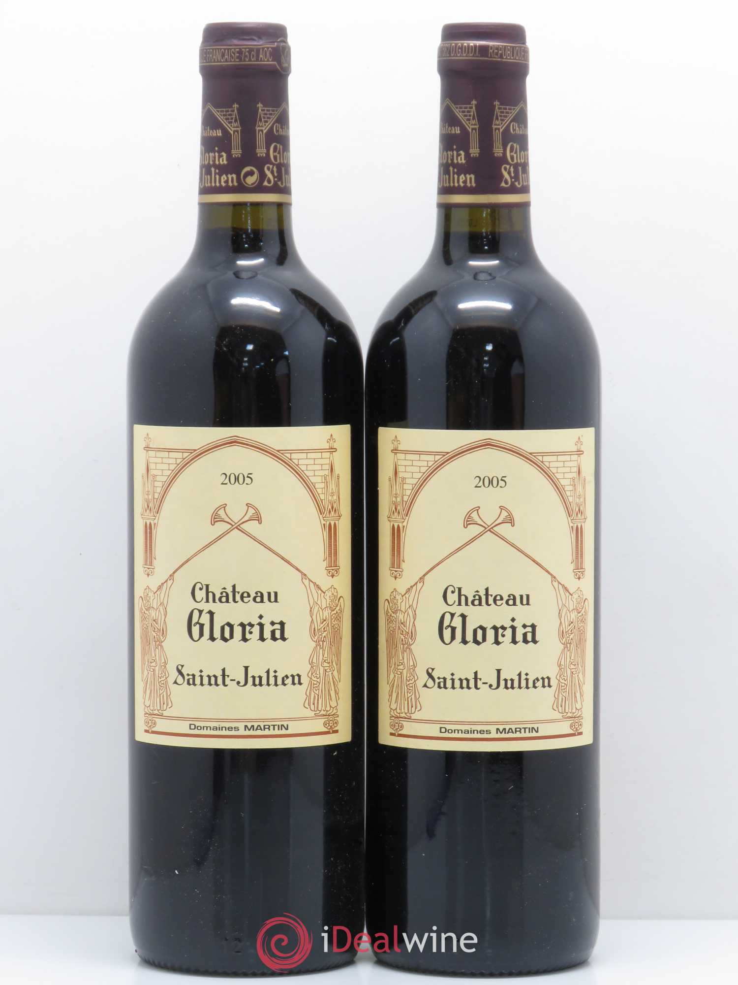 Château Gloria 2005 - Lot de 2 bouteilles - 0