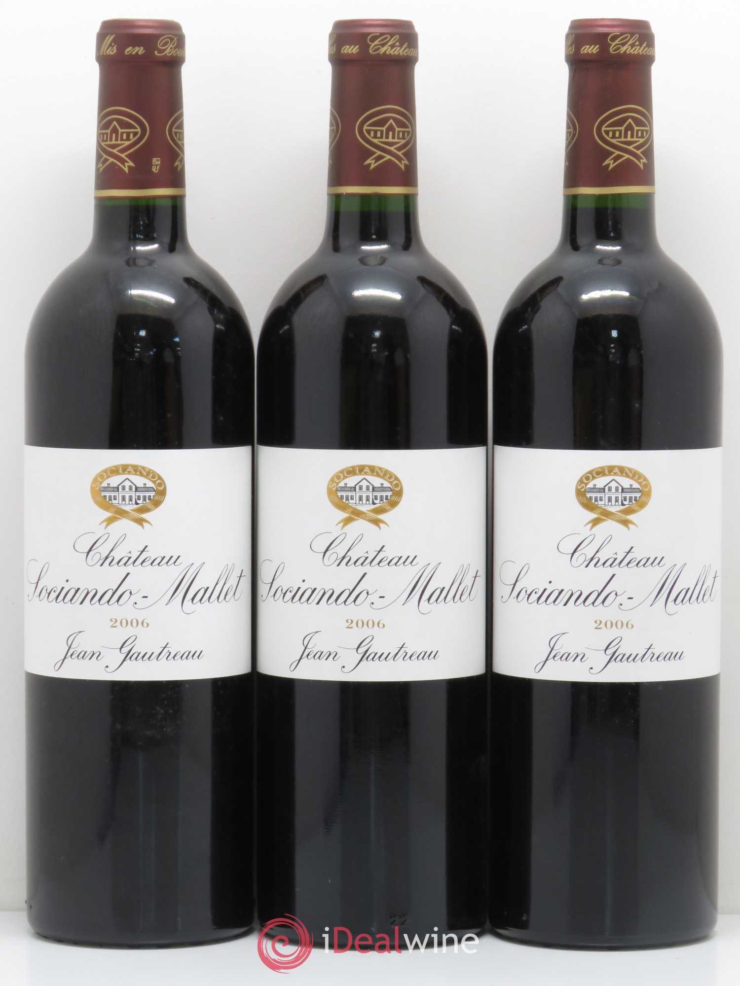 Château Sociando Mallet 2006 - Lot de 12 bouteilles - 3