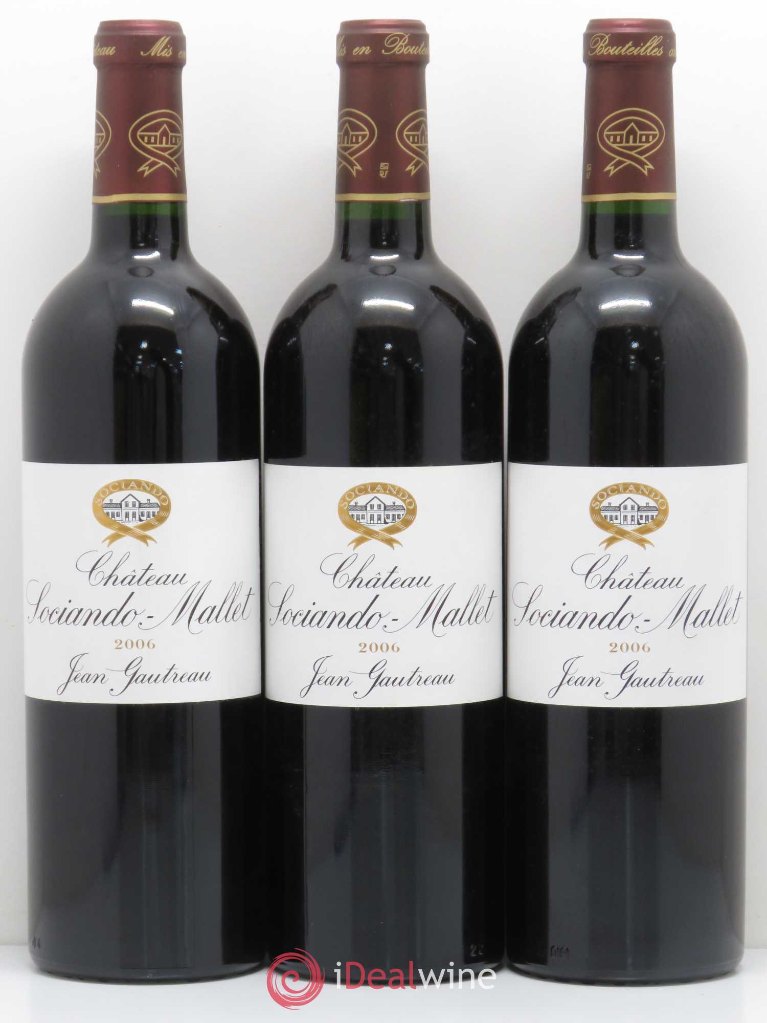 Château Sociando Mallet 2006 - Lot de 12 bouteilles - 4