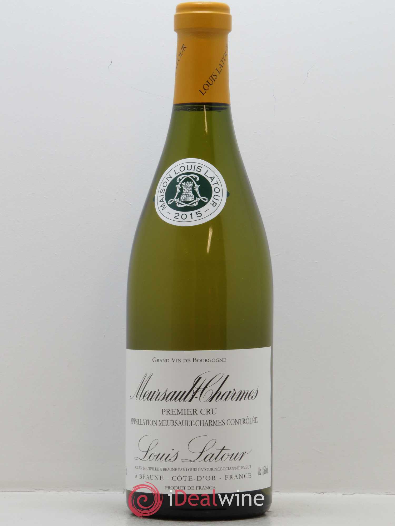 Meursault 1er Cru Charmes Louis Latour 2015 - Lot de 1 bouteille - 0