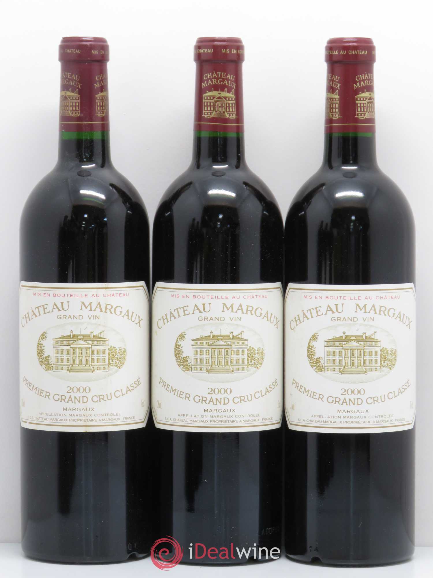 Château Margaux 1er Grand Cru Classé 2000 - Lot de 6 bouteilles - 2