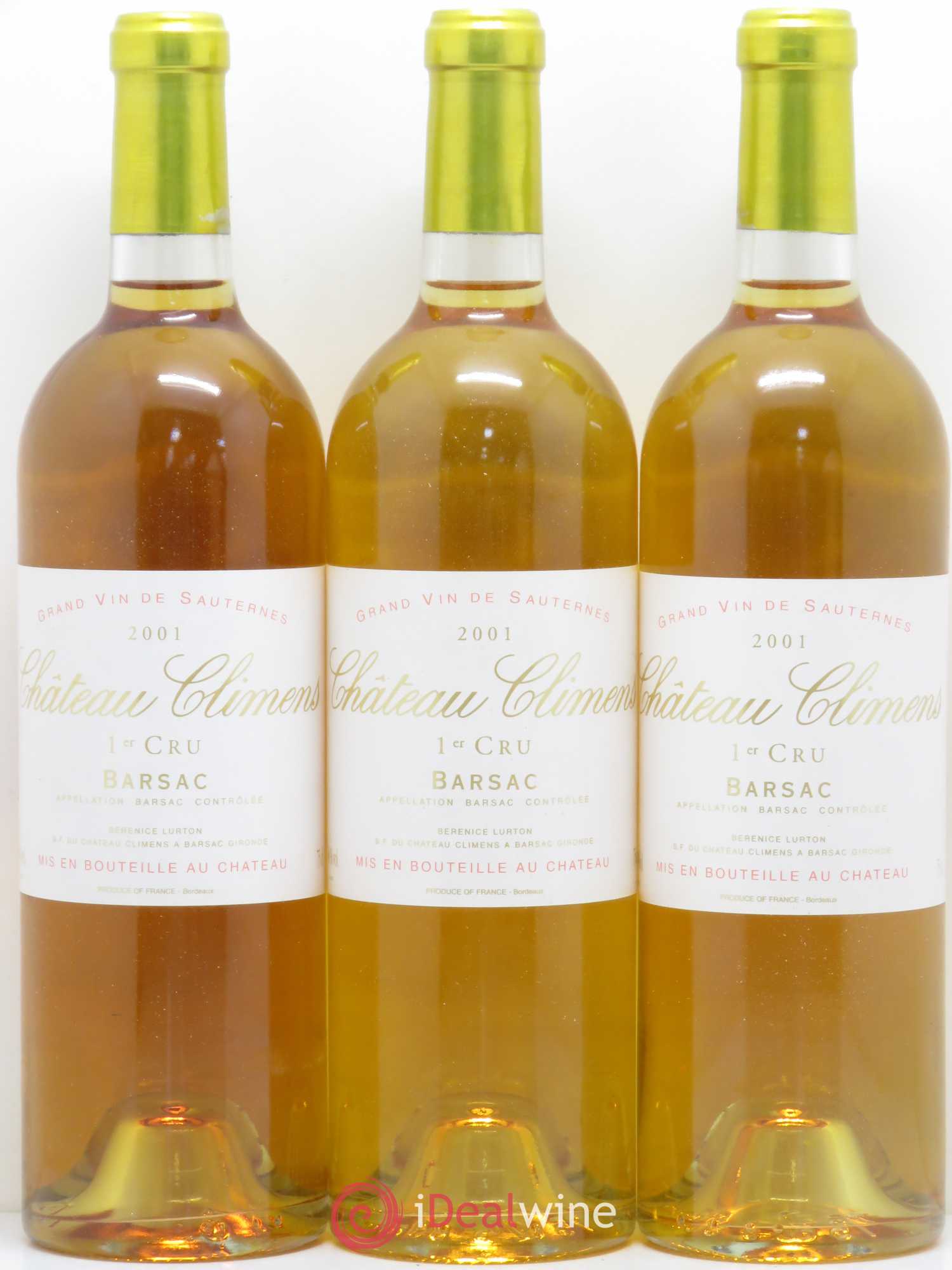Château Climens 1er Grand Cru Classé 2001 - Lotto di 6 bottiglie - 2