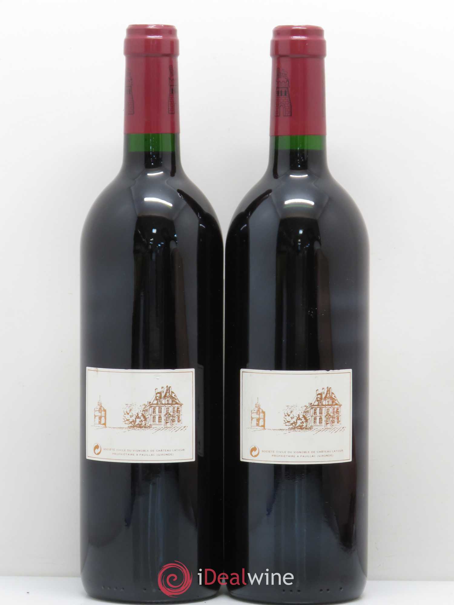 Château Latour 1er Grand Cru Classé 1995 - Lot de 2 bouteilles - 1