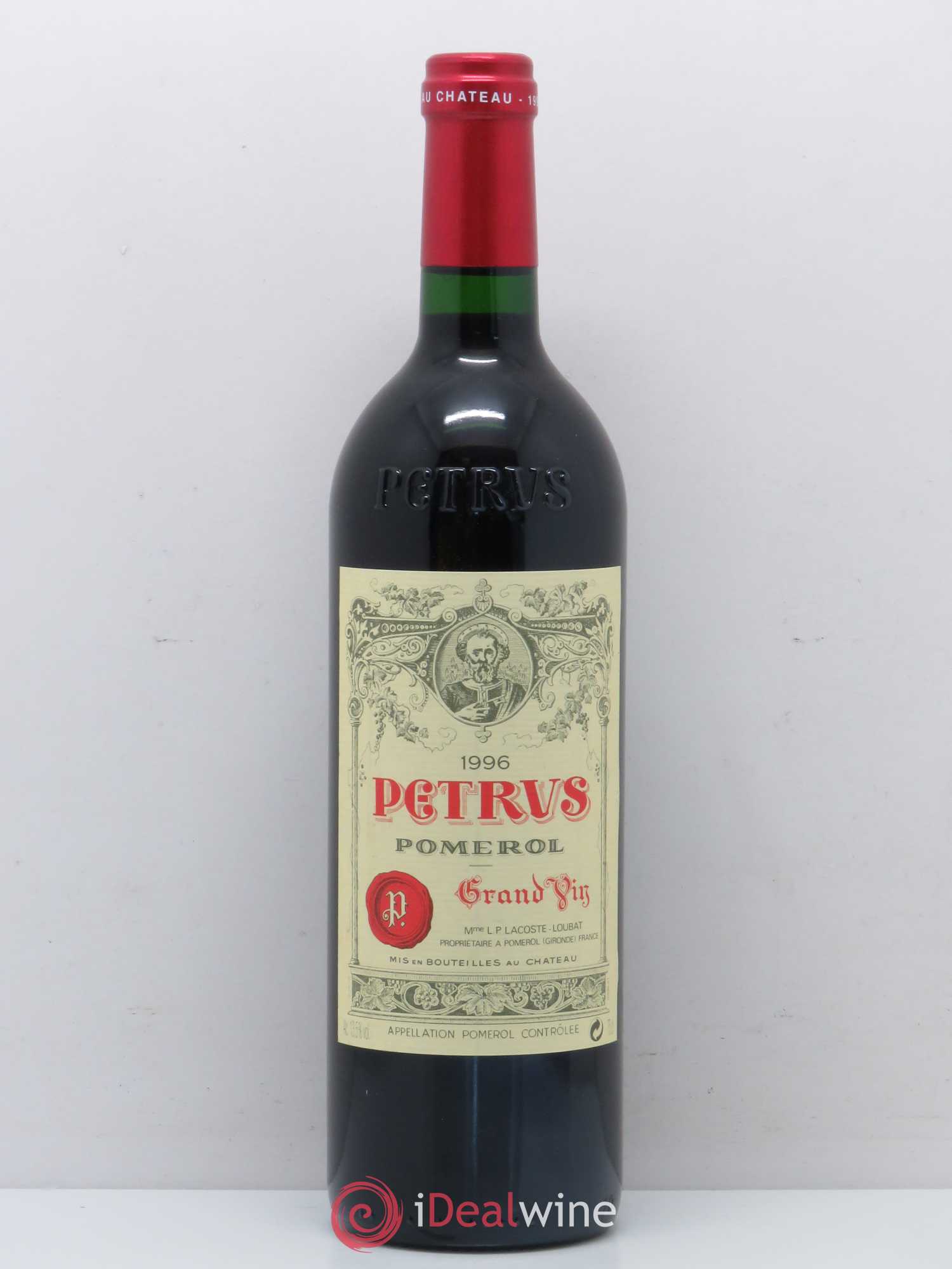 Petrus 1996 - Lot de 1 bouteille - 0