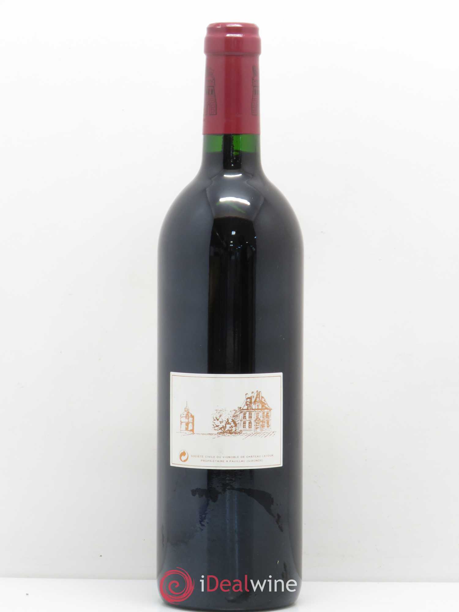 Château Latour 1er Grand Cru Classé 1995 - Lot de 1 bouteille - 1