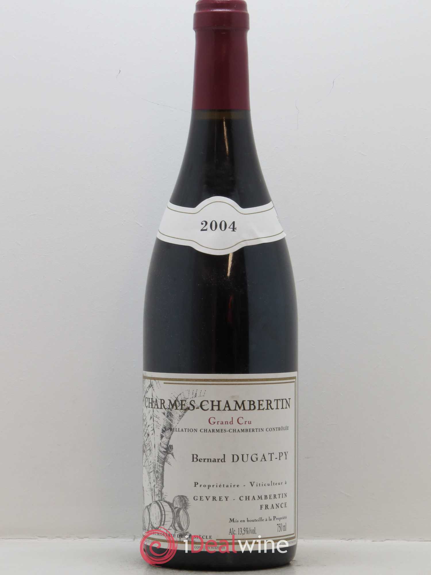 Charmes-Chambertin Grand Cru Dugat-Py 2004 - Lot de 1 bouteille - 0
