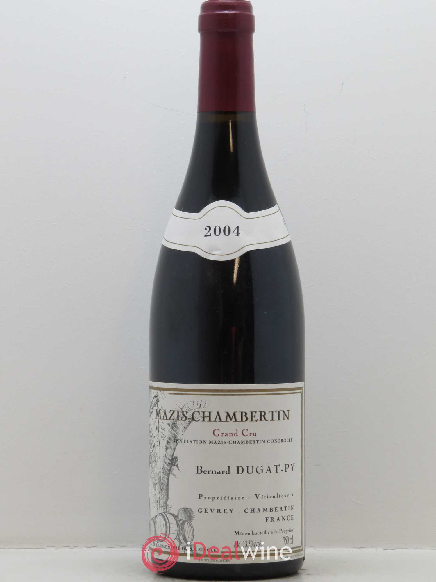 Mazis-Chambertin Grand Cru Vieilles Vignes Dugat-Py 2004 - Lot de 1 bouteille - 0