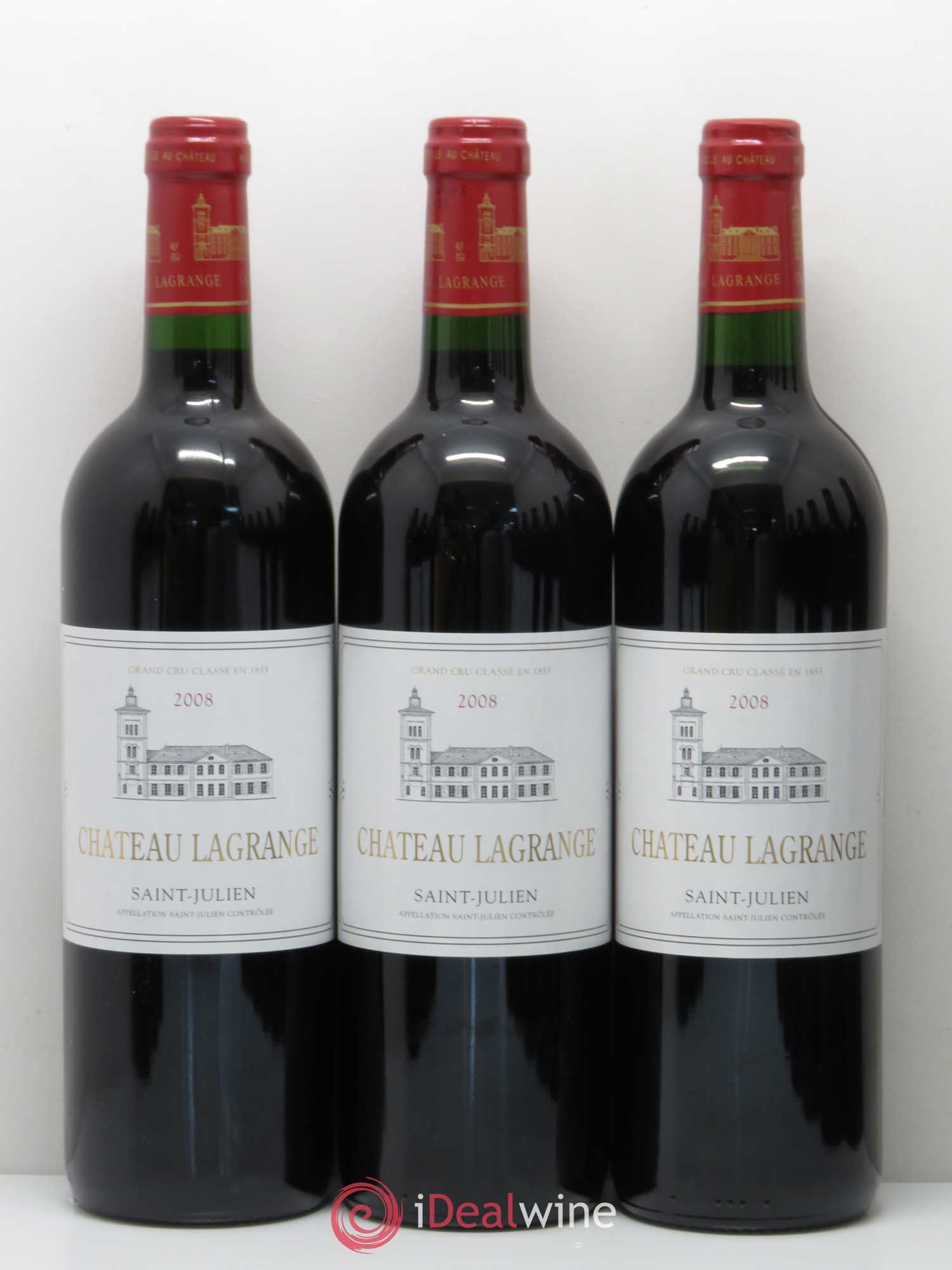 Château Lagrange 3ème Grand Cru Classé 2008 - Lot de 12 bouteilles - 1