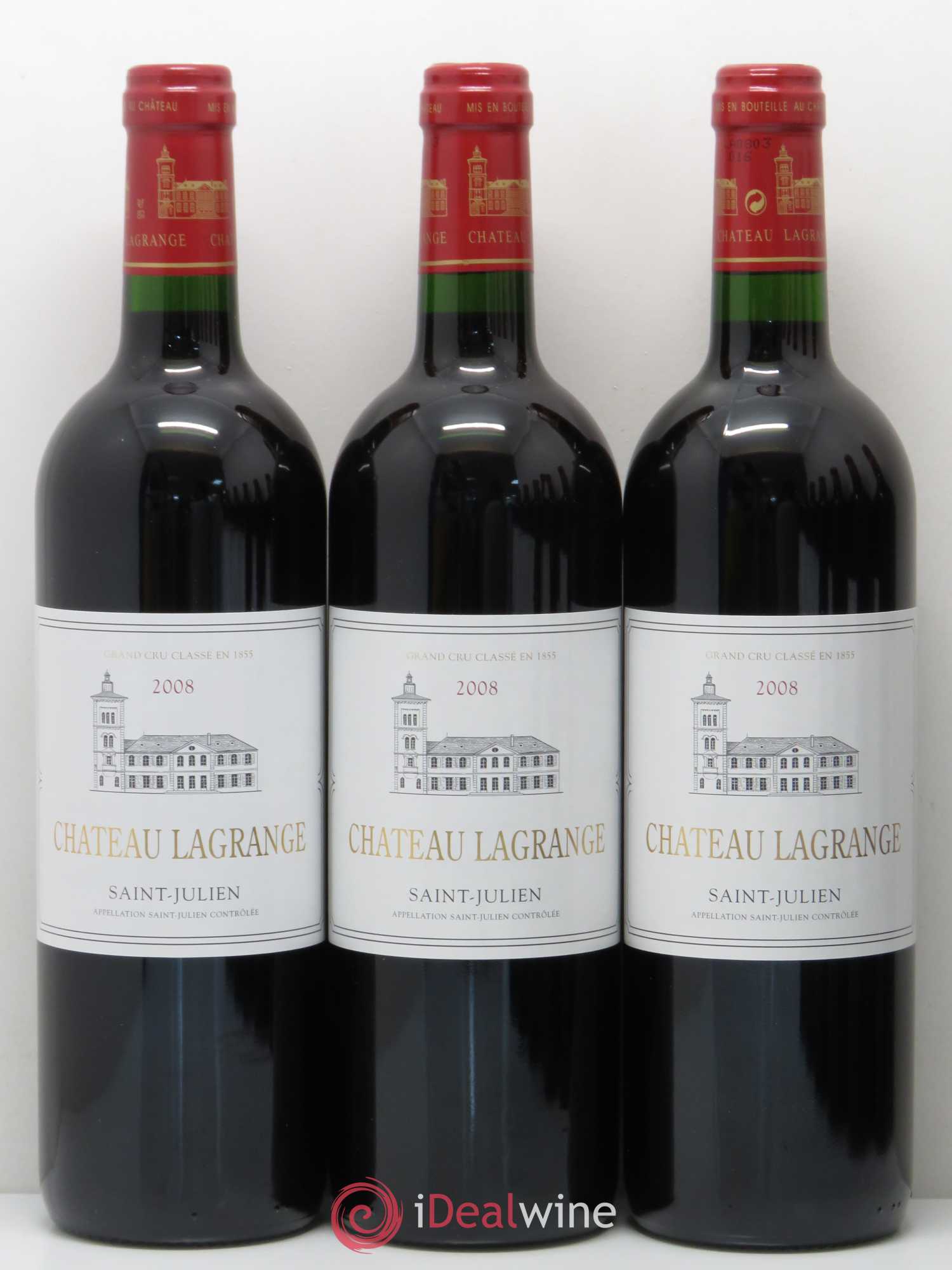 Château Lagrange 3ème Grand Cru Classé 2008 - Lot de 12 bouteilles - 2