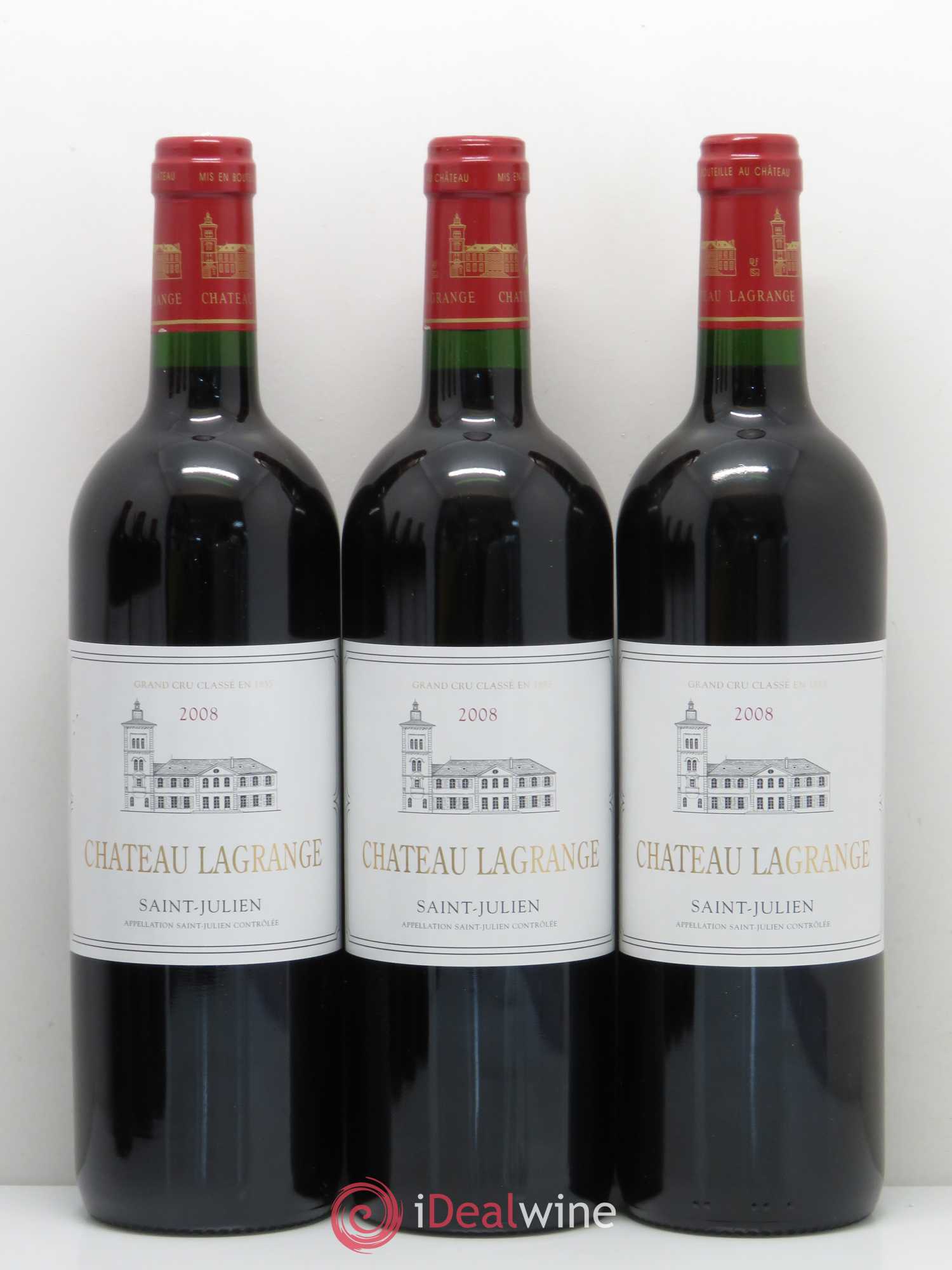 Château Lagrange 3ème Grand Cru Classé 2008 - Lot de 6 bouteilles - 1