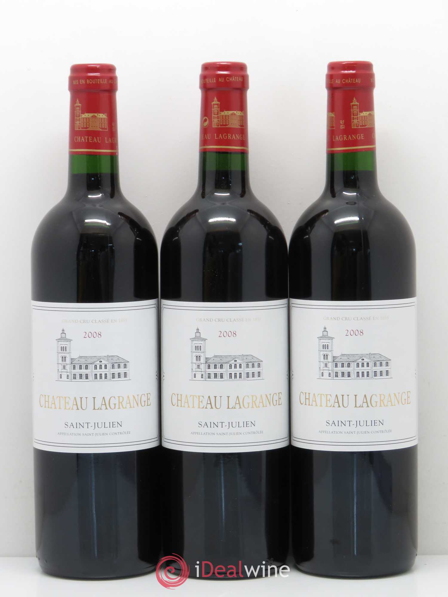 Château Lagrange 3ème Grand Cru Classé 2008 - Lot de 6 bouteilles - 2