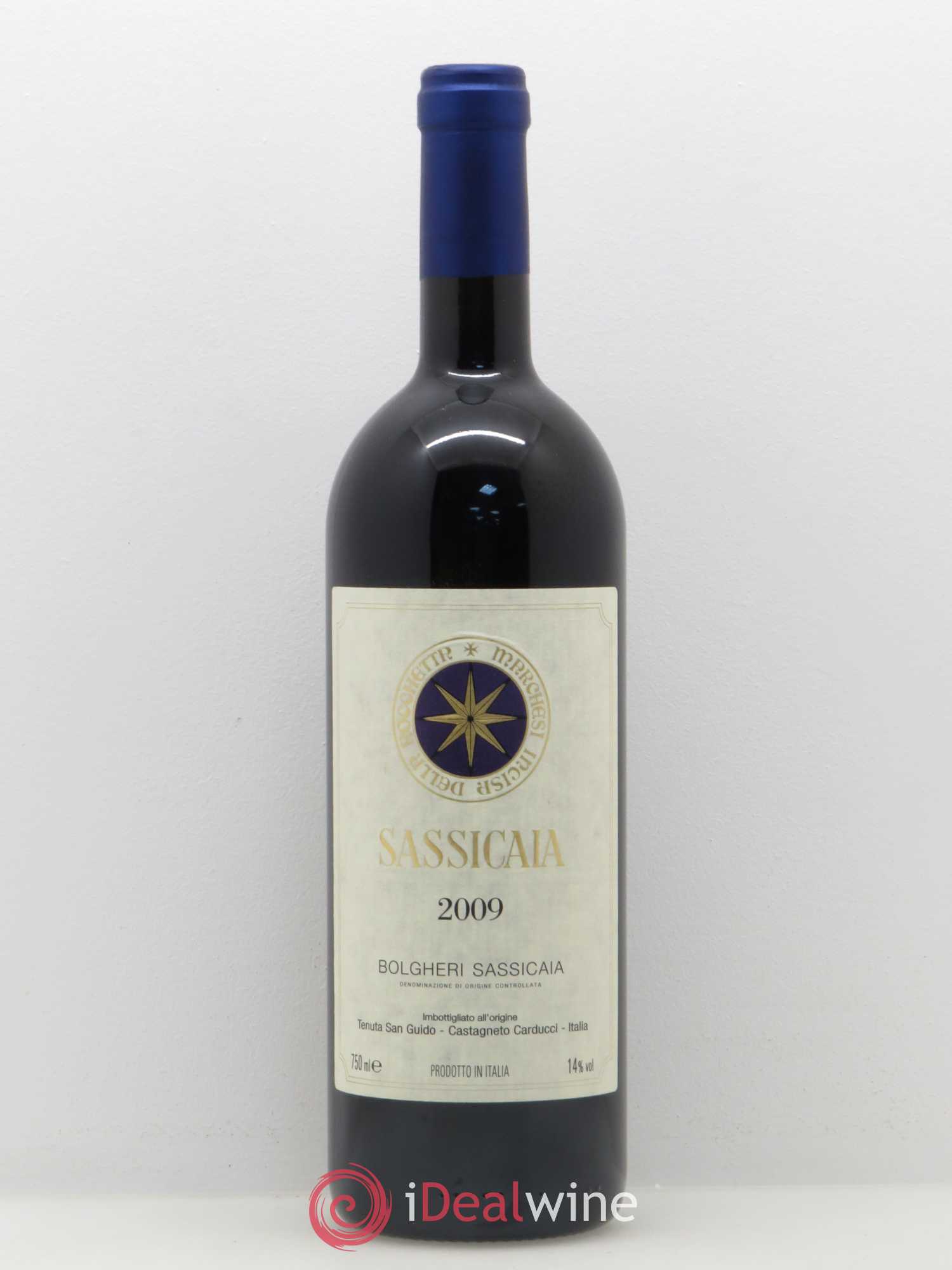 Bolgheri DOC Sassicaia Tenuta San Guido 2009 - Lot de 1 bouteille - 0
