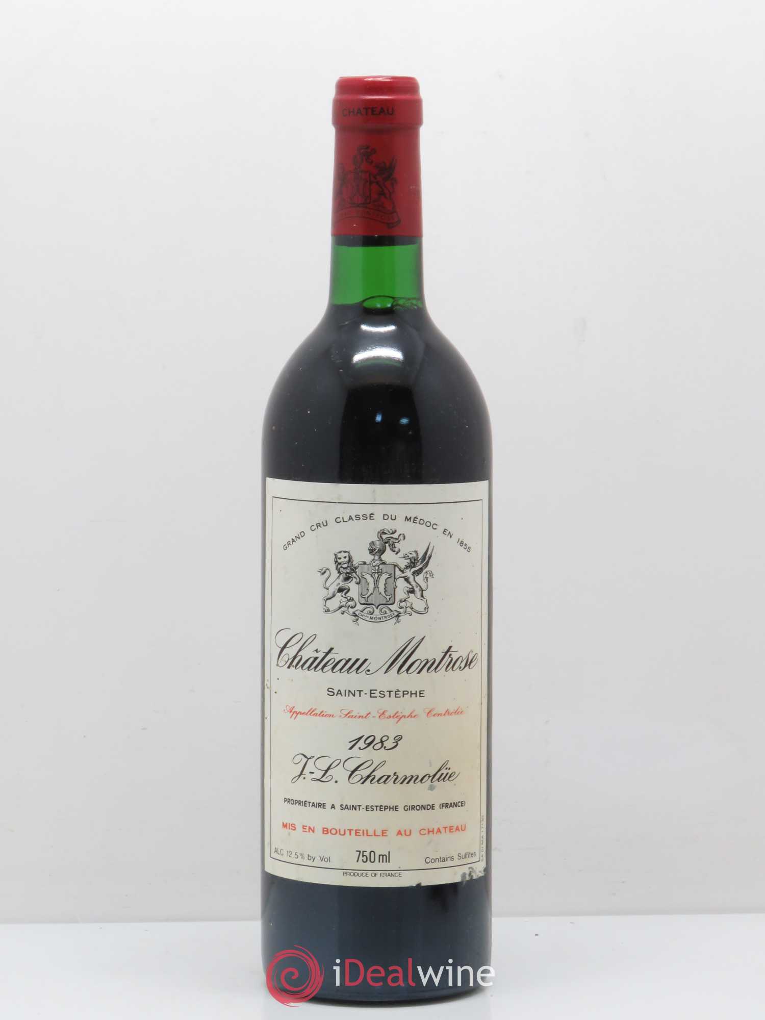 Château Montrose 2ème Grand Cru Classé 1983 - Lot de 1 bouteille - 0