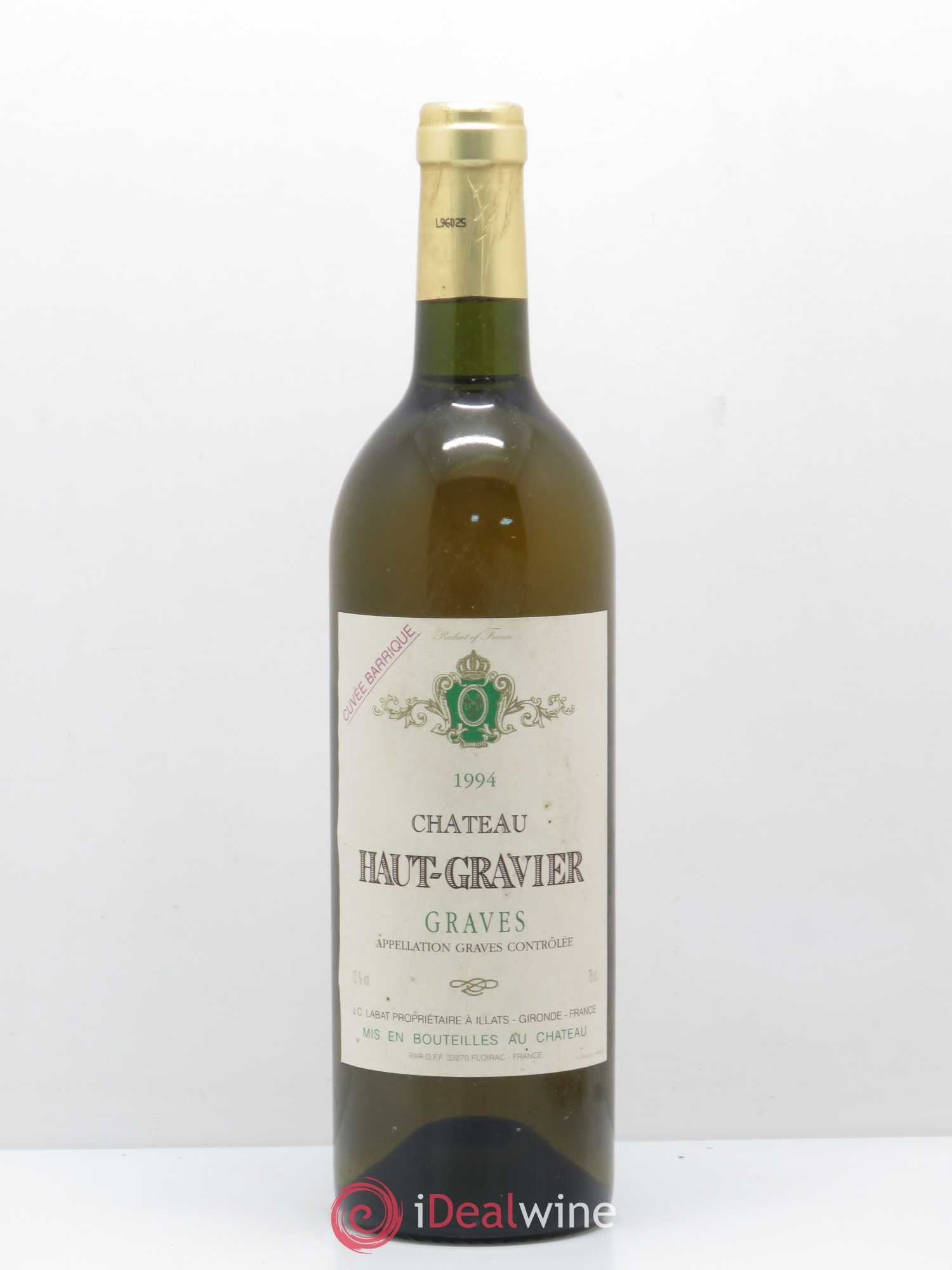 Graves Château Haut-Gravier 1994 - Posten von 1 Flasche - 0
