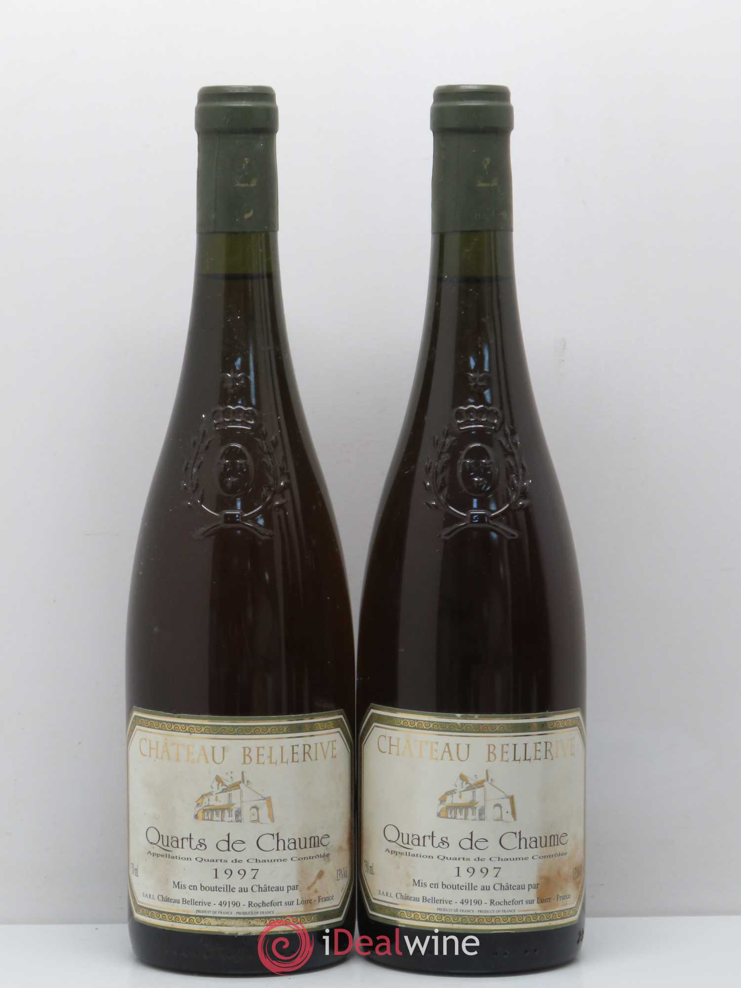Quarts de Chaume Château Bellerive 1997 - Lotto di 5 bottiglie - 2