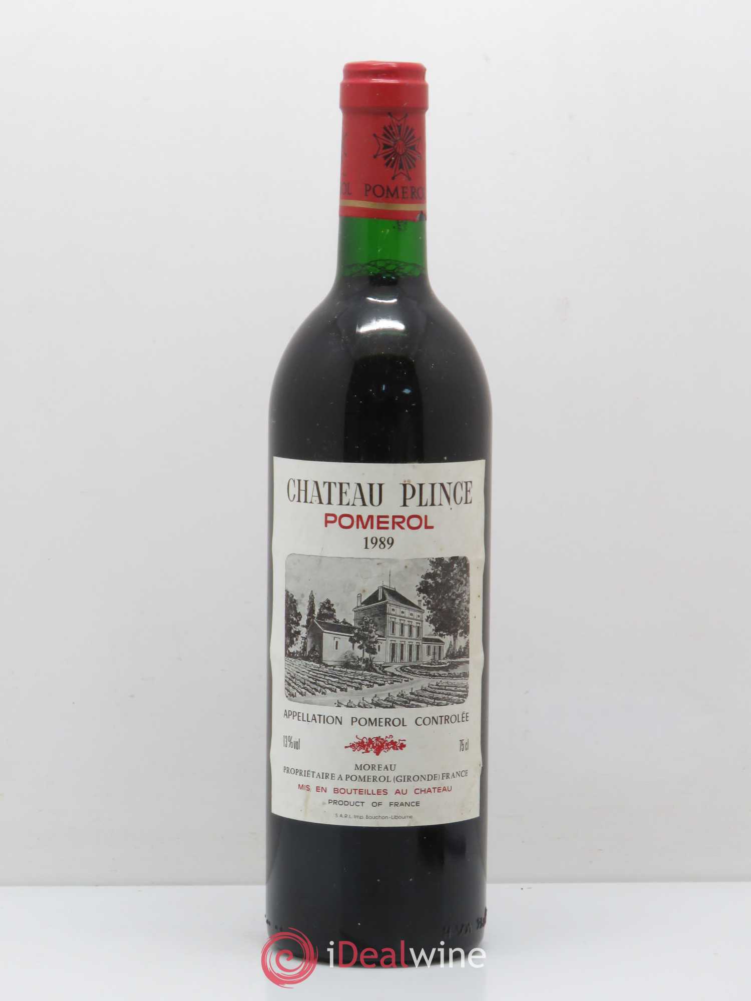 Château Plince 1989 - Lot de 1 bouteille - 0