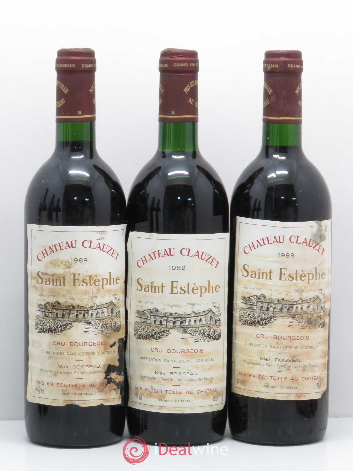 Château Clauzet 1989 - Lot de 6 bouteilles - 2