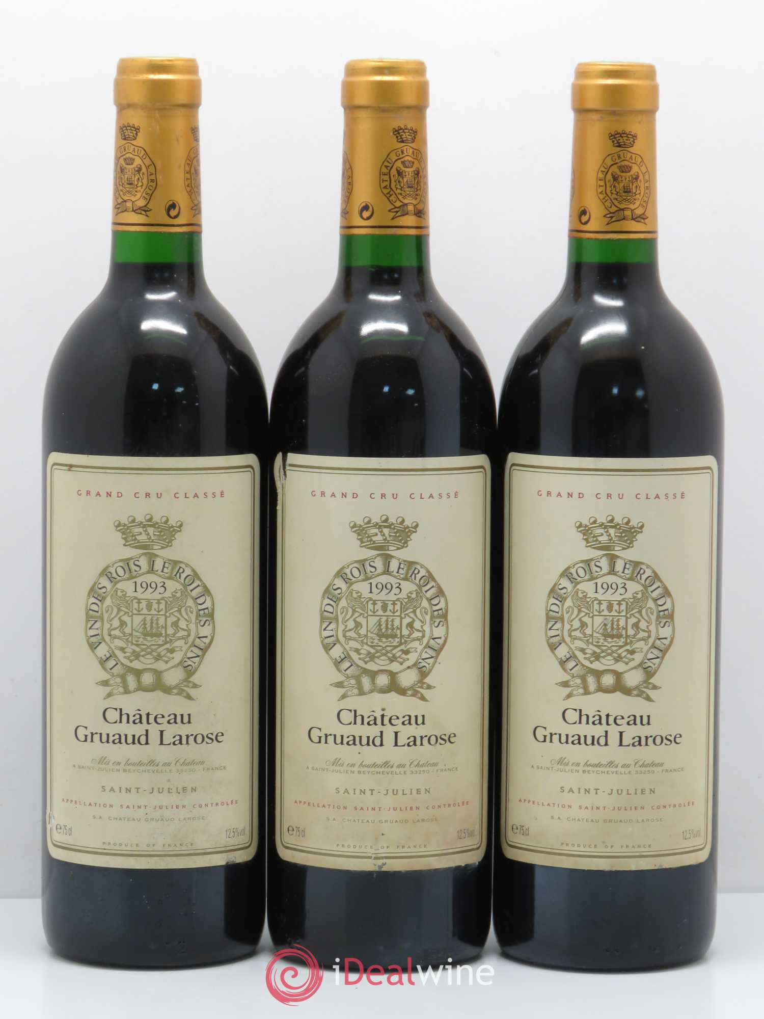 Château Gruaud Larose 2ème Grand Cru Classé 1993 - Lot de 12 bouteilles - 4