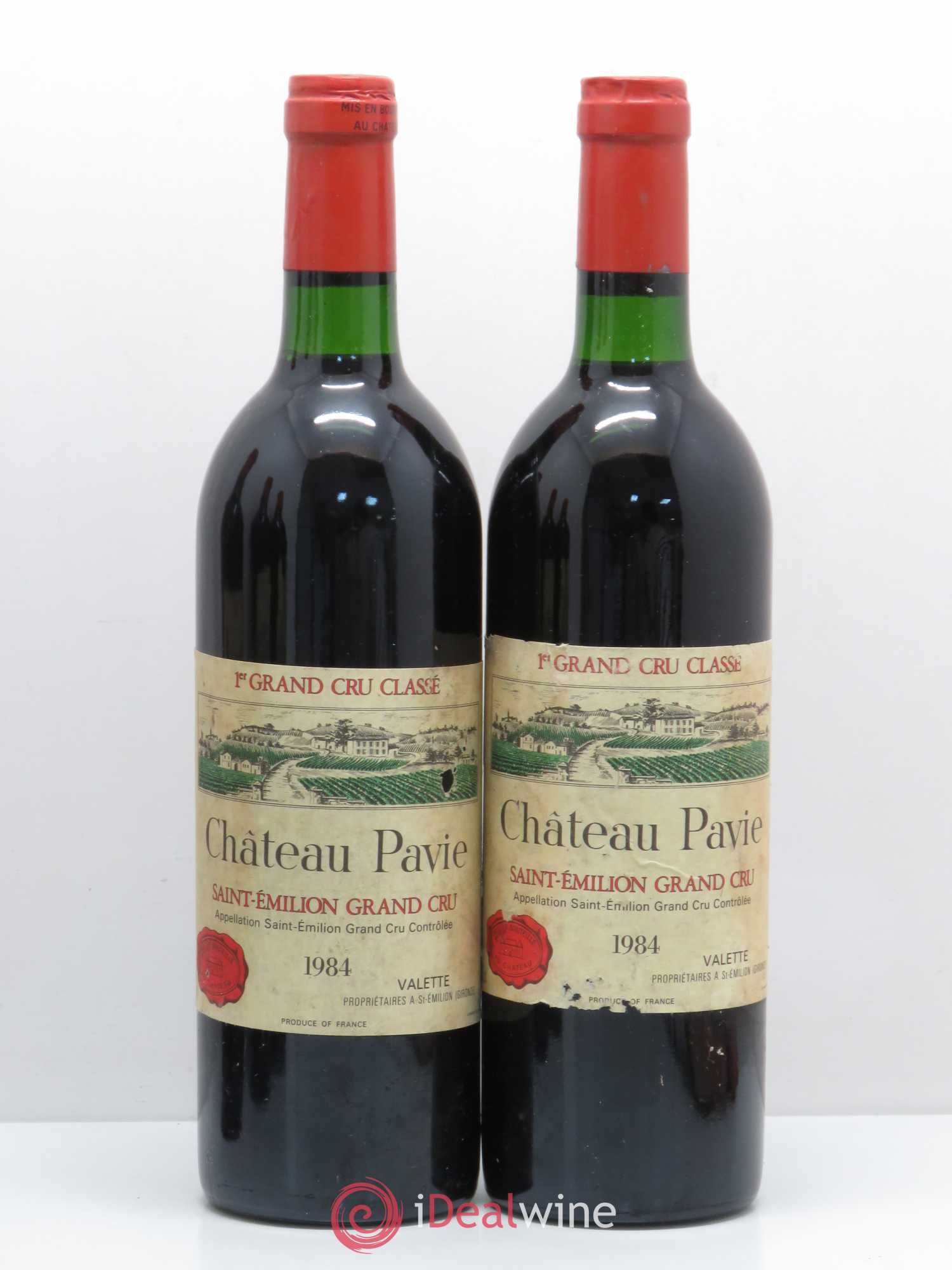 Château Pavie 1er Grand Cru Classé A 1984 - Lot de 5 bouteilles - 1