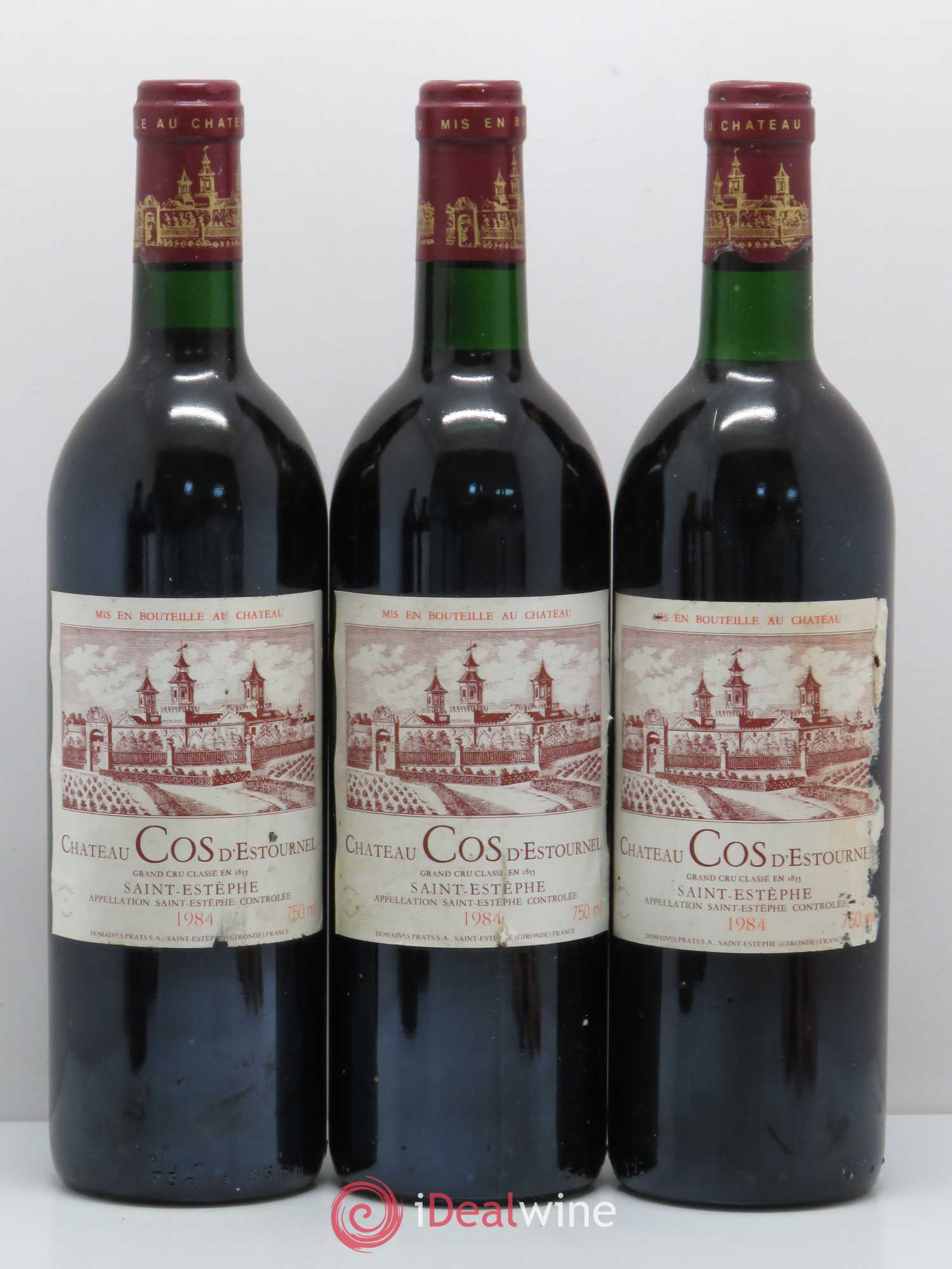 Cos d'Estournel 2ème Grand Cru Classé 1984 - Lot de 5 bouteilles - 1