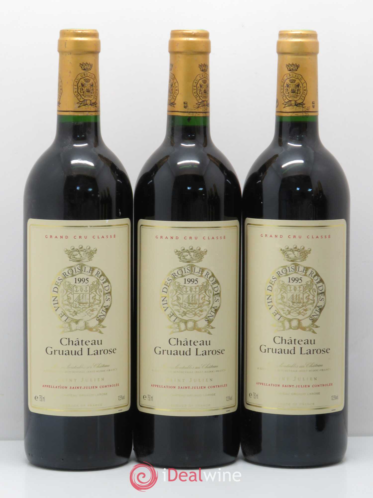 Château Gruaud Larose 2ème Grand Cru Classé 1995 - Lot de 12 bouteilles - 2