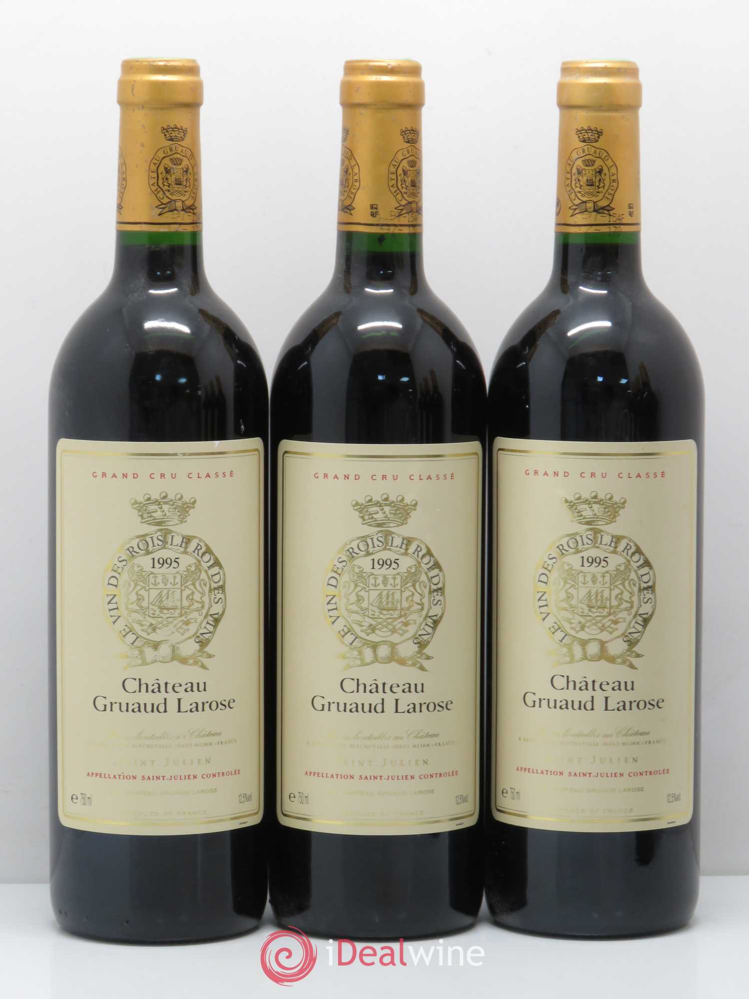 Château Gruaud Larose 2ème Grand Cru Classé 1995 - Lot de 12 bouteilles - 3