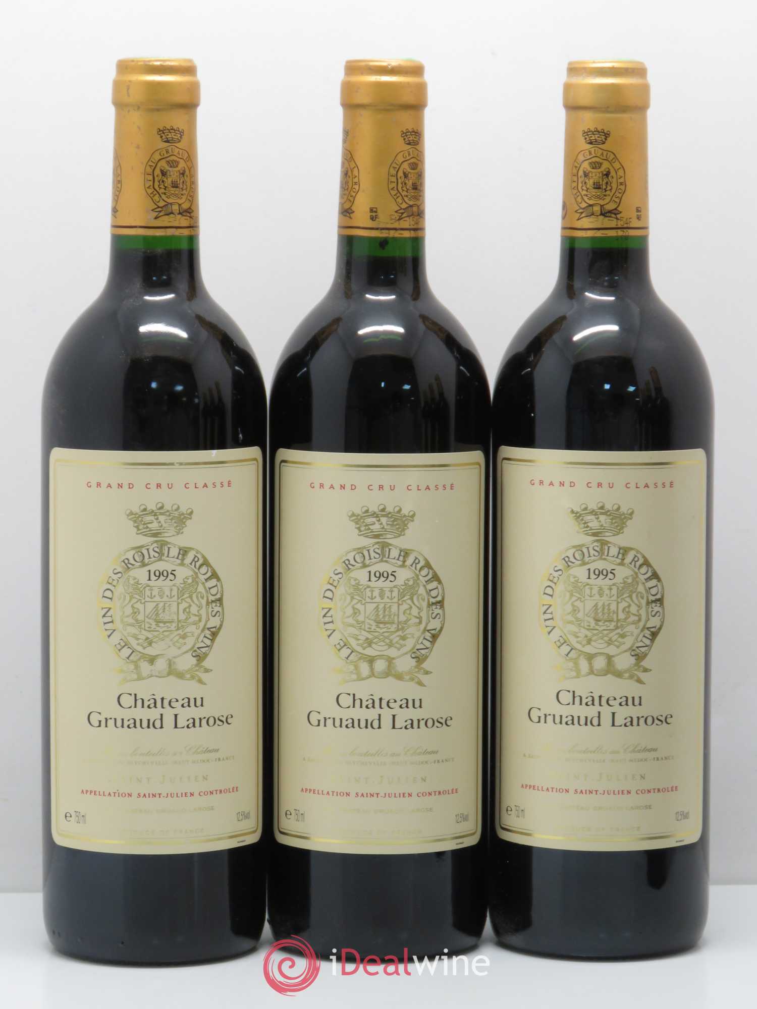 Château Gruaud Larose 2ème Grand Cru Classé 1995 - Lot de 12 bouteilles - 4