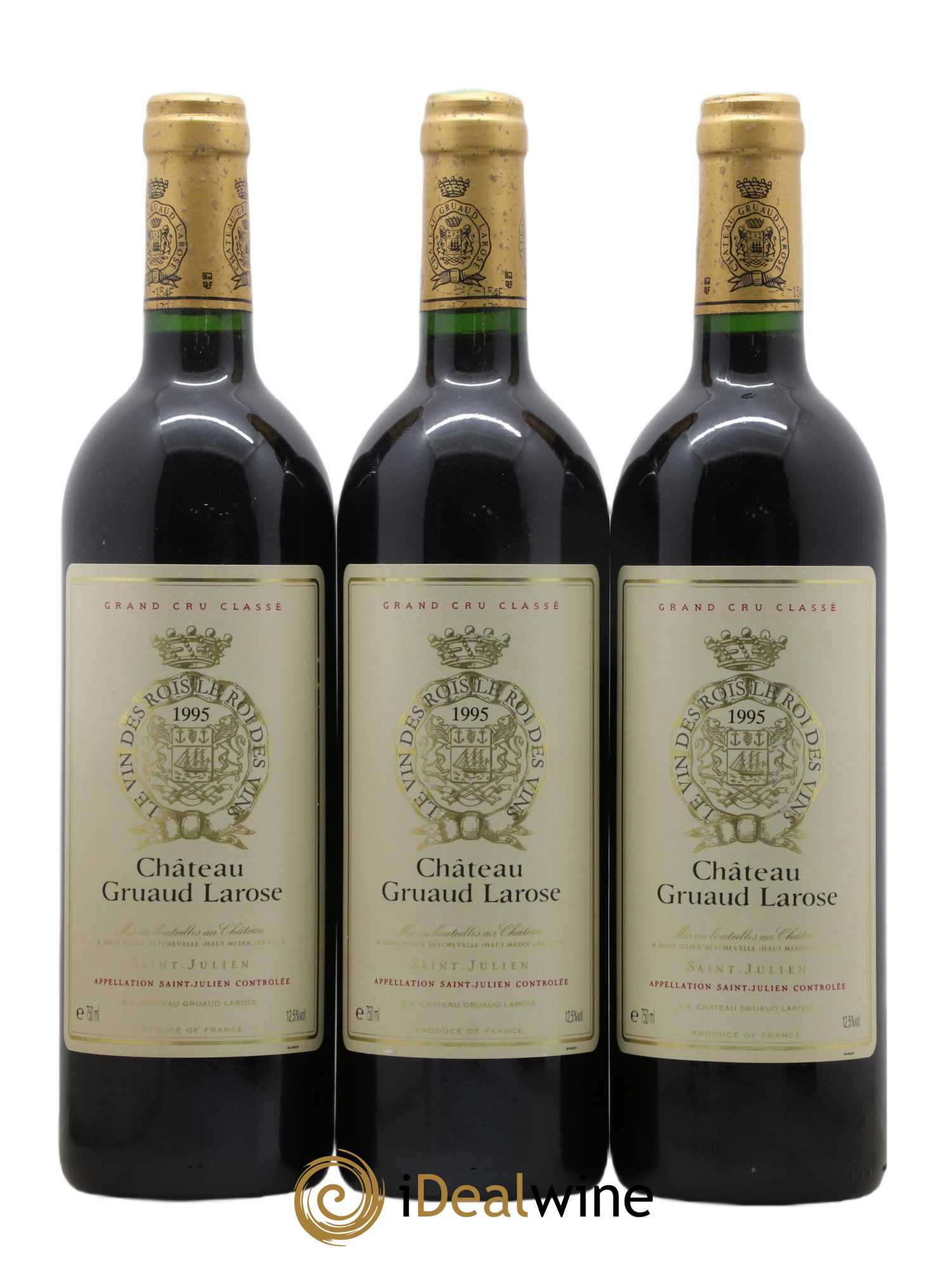 Château Gruaud Larose 2ème Grand Cru Classé 1995 - Lot de 6 bouteilles - 1