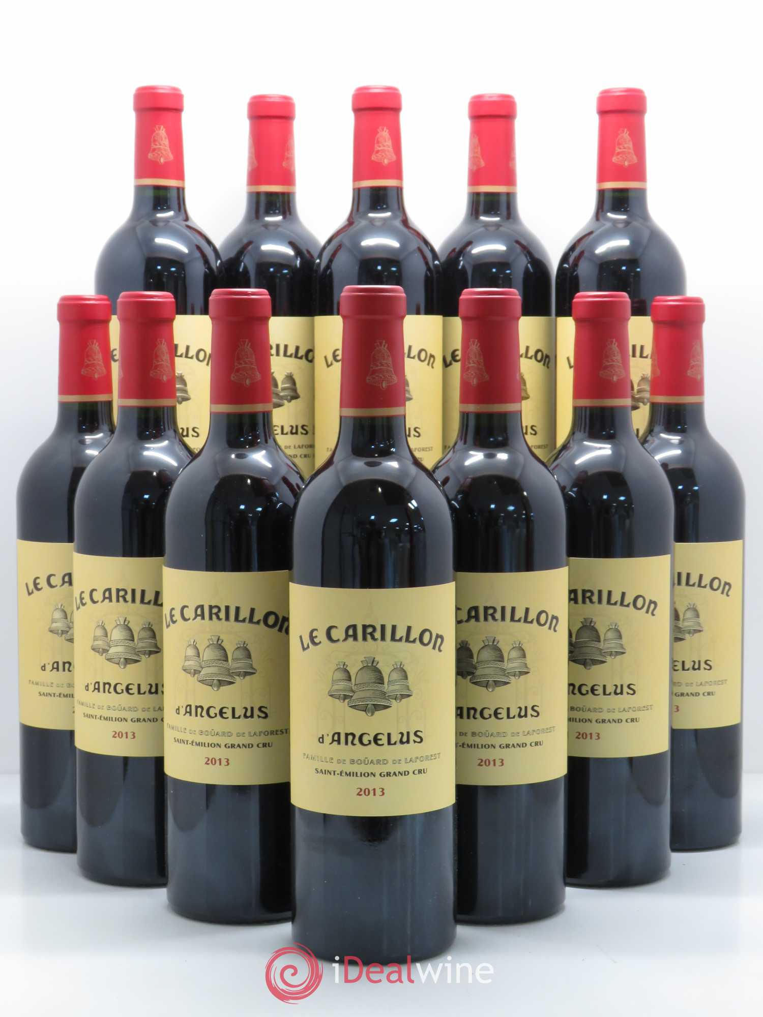 Le Carillon de l'Angélus Second Vin 2013 - Lot de 12 bouteilles - 0