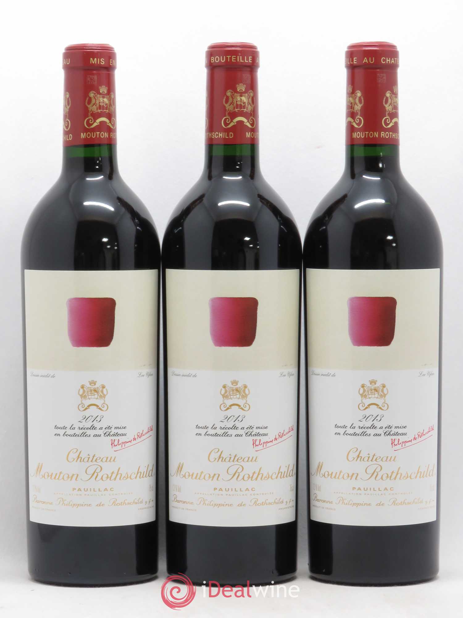 Château Mouton Rothschild 1er Grand Cru Classé 2013 - Lot de 6 bouteilles - 3