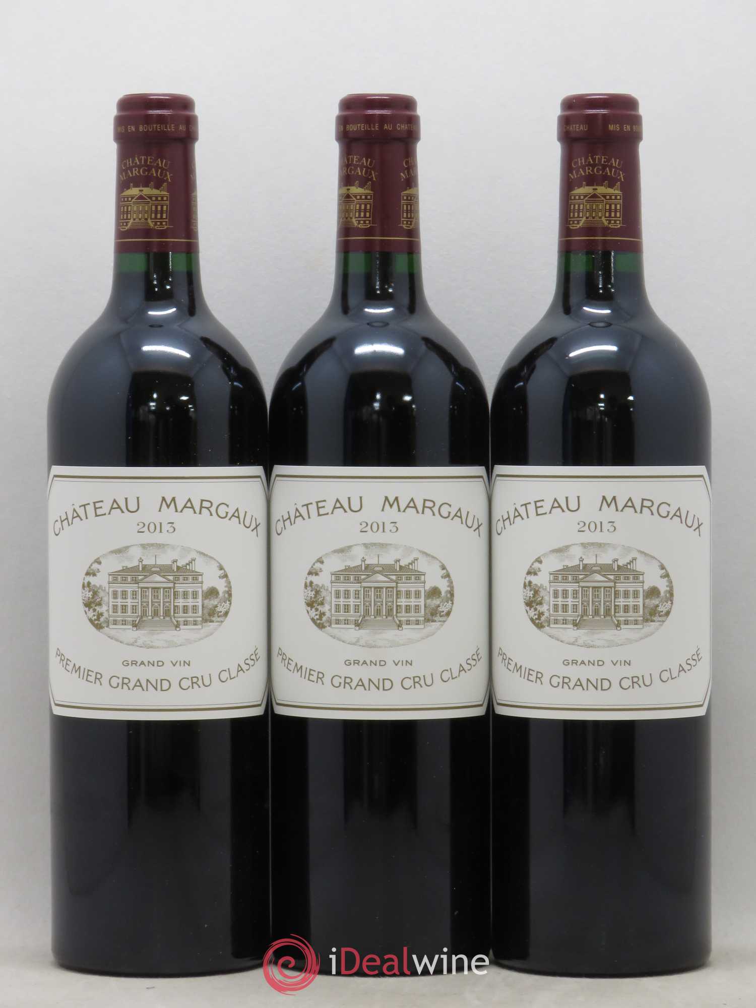 Château Margaux 1er Grand Cru Classé 2013 - Lot de 12 bouteilles - 1