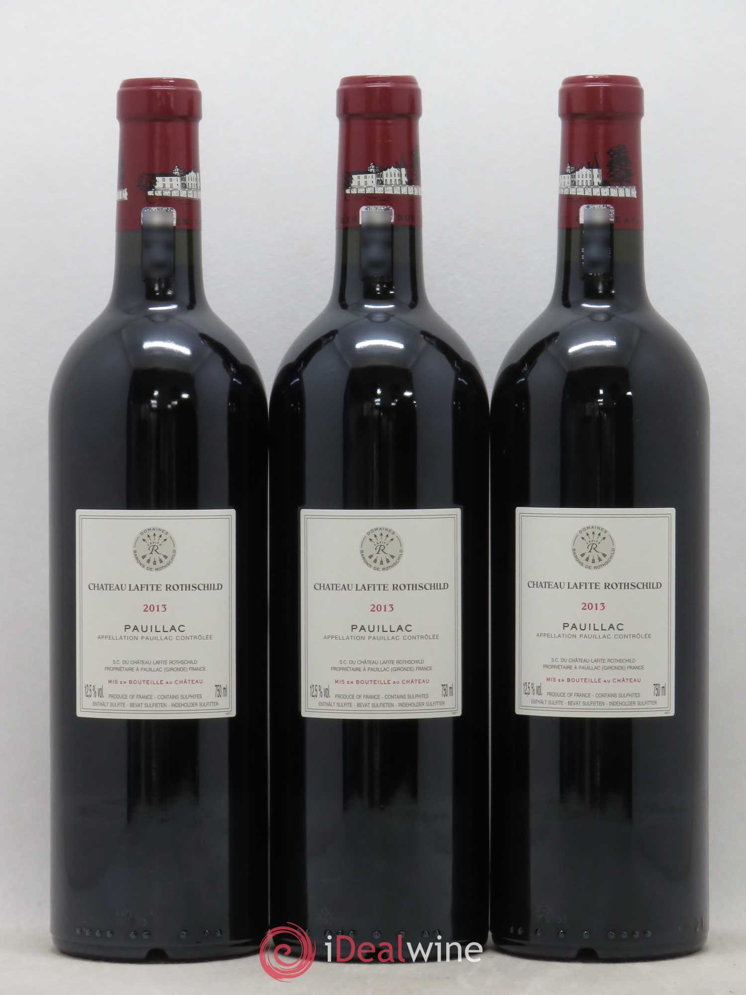 Château Lafite Rothschild 1er Grand Cru Classé 2013 - Lot de 12 bouteilles - 6