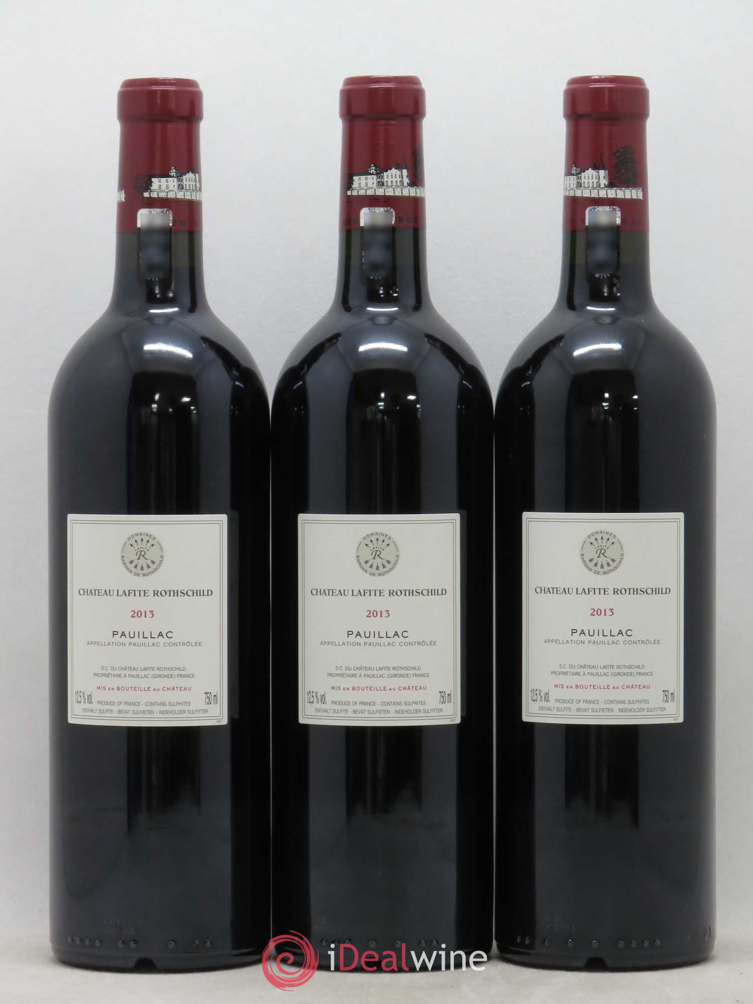 Château Lafite Rothschild 1er Grand Cru Classé 2013 - Lot de 12 bouteilles - 8