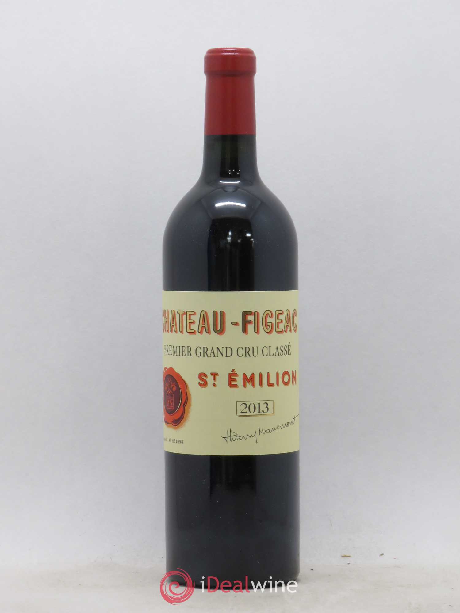 Château Figeac 1er Grand Cru Classé A 2013 - Lot de 1 bouteille - 0