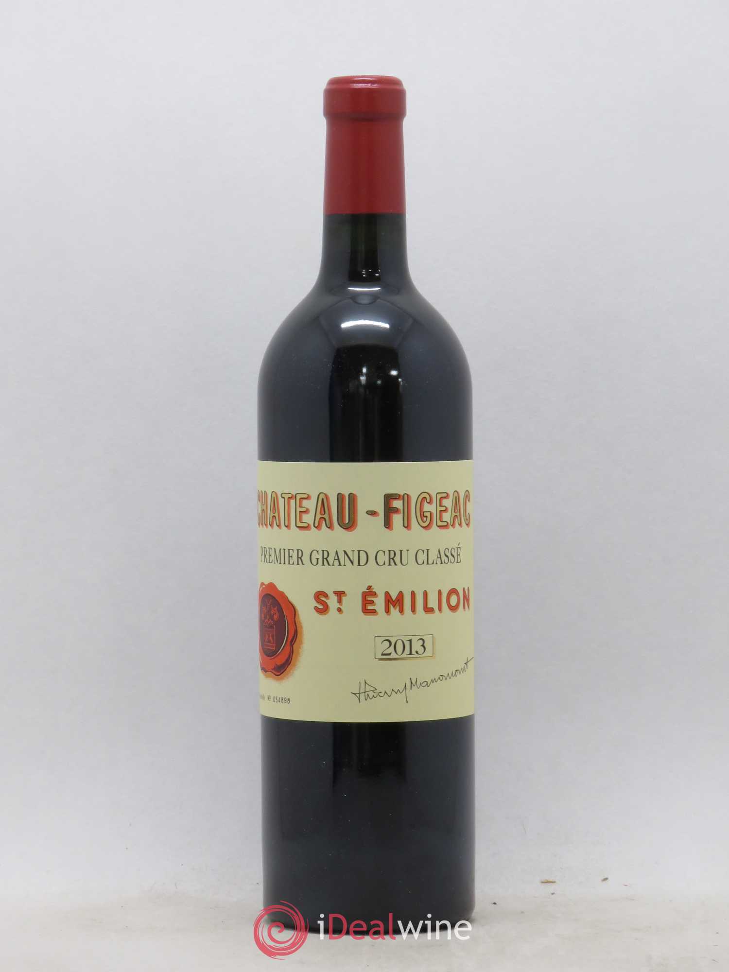 Château Figeac 1er Grand Cru Classé A 2013 - Lot de 1 bouteille - 0