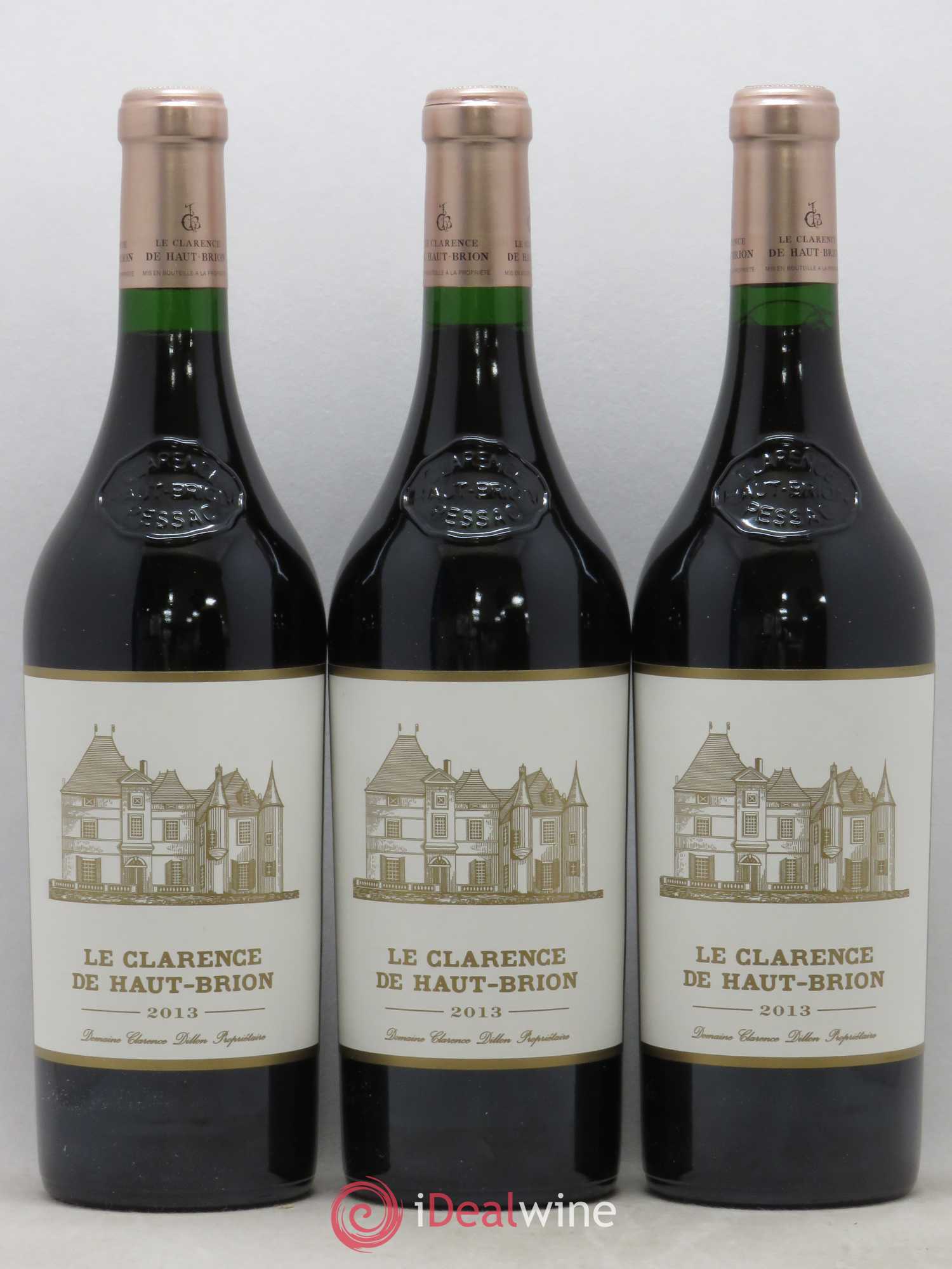 Clarence (Bahans) de Haut-Brion Second Vin 2013 - Lot de 3 bouteilles - 0