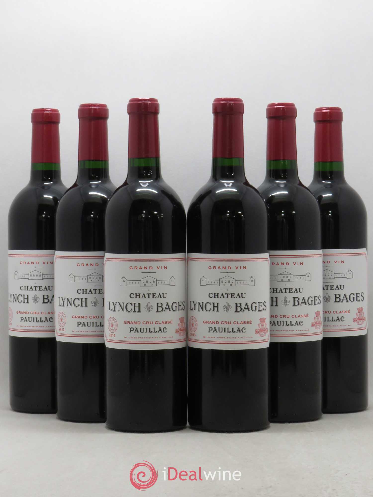 Château Lynch Bages 5ème Grand Cru Classé 2013 - Lot de 6 bouteilles - 0
