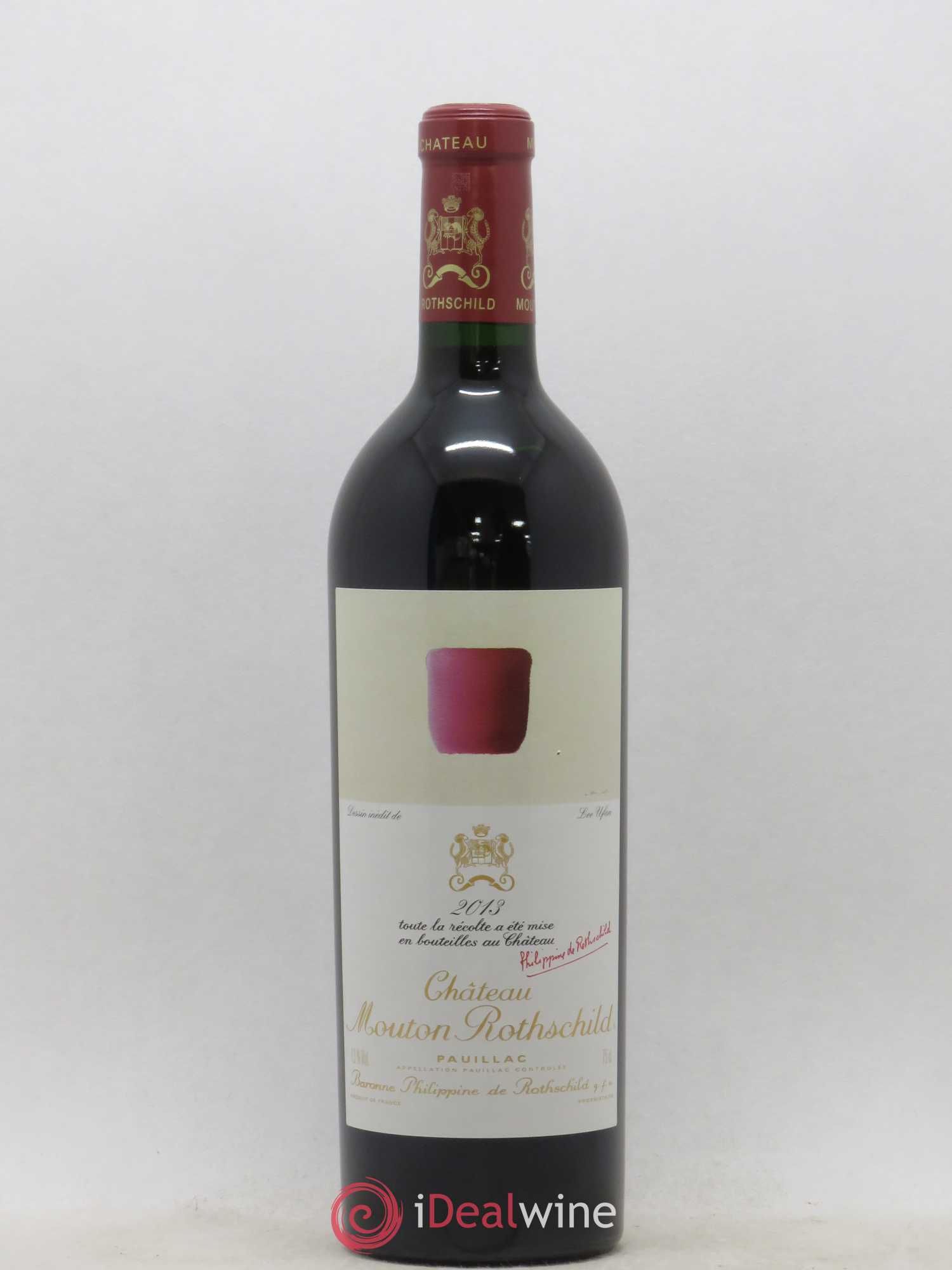 Château Mouton Rothschild 1er Grand Cru Classé 2013 - Lot de 1 bouteille - 0