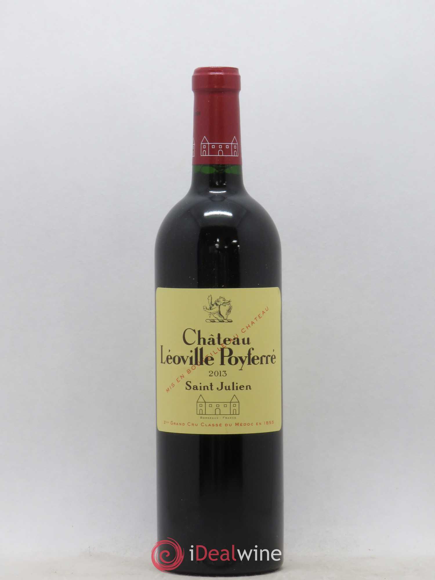 Château Léoville Poyferré 2ème Grand Cru Classé 2013 - Lot de 1 bouteille - 0