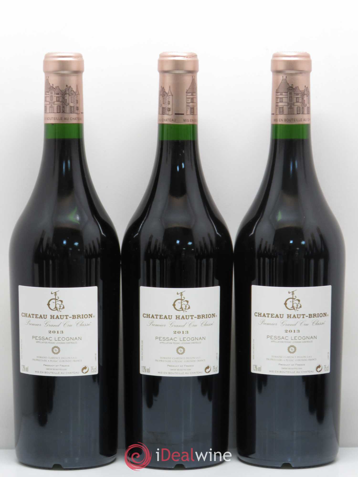 Château Haut Brion 1er Grand Cru Classé 2013 - Lot de 12 bouteilles - 2