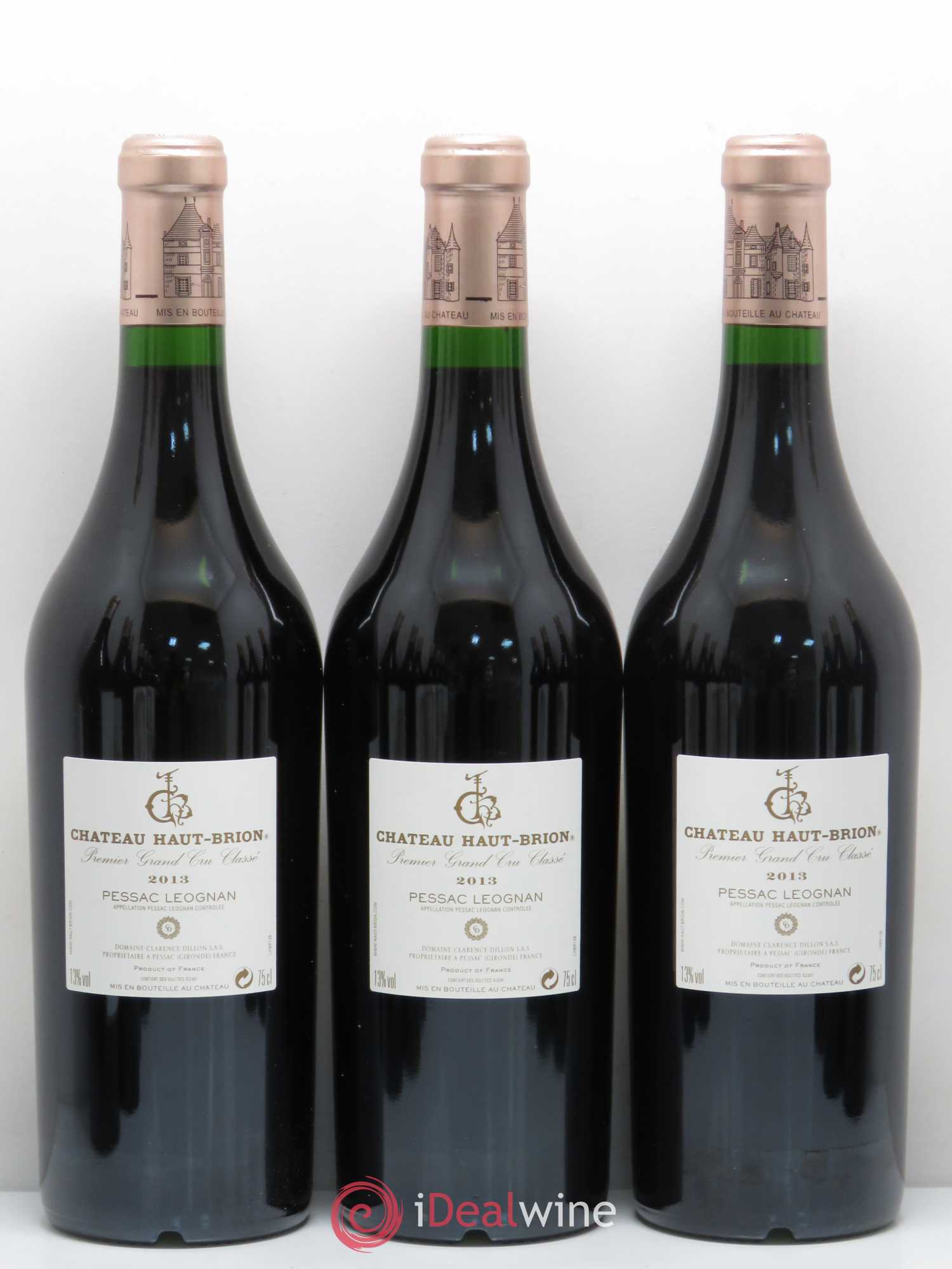 Château Haut Brion 1er Grand Cru Classé 2013 - Lot de 12 bouteilles - 4