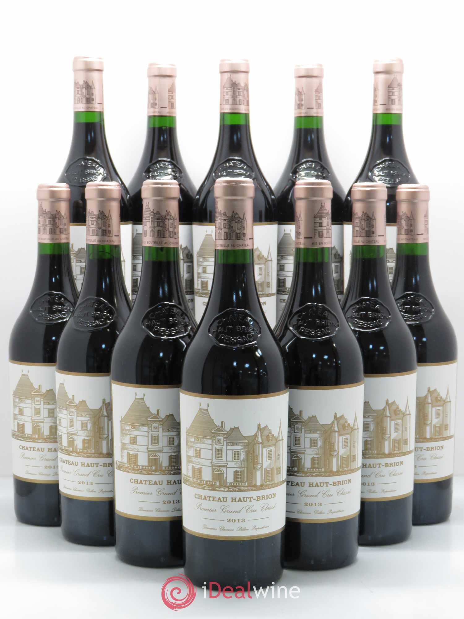 Château Haut Brion 1er Grand Cru Classé 2013 - Lot de 12 bouteilles - 0