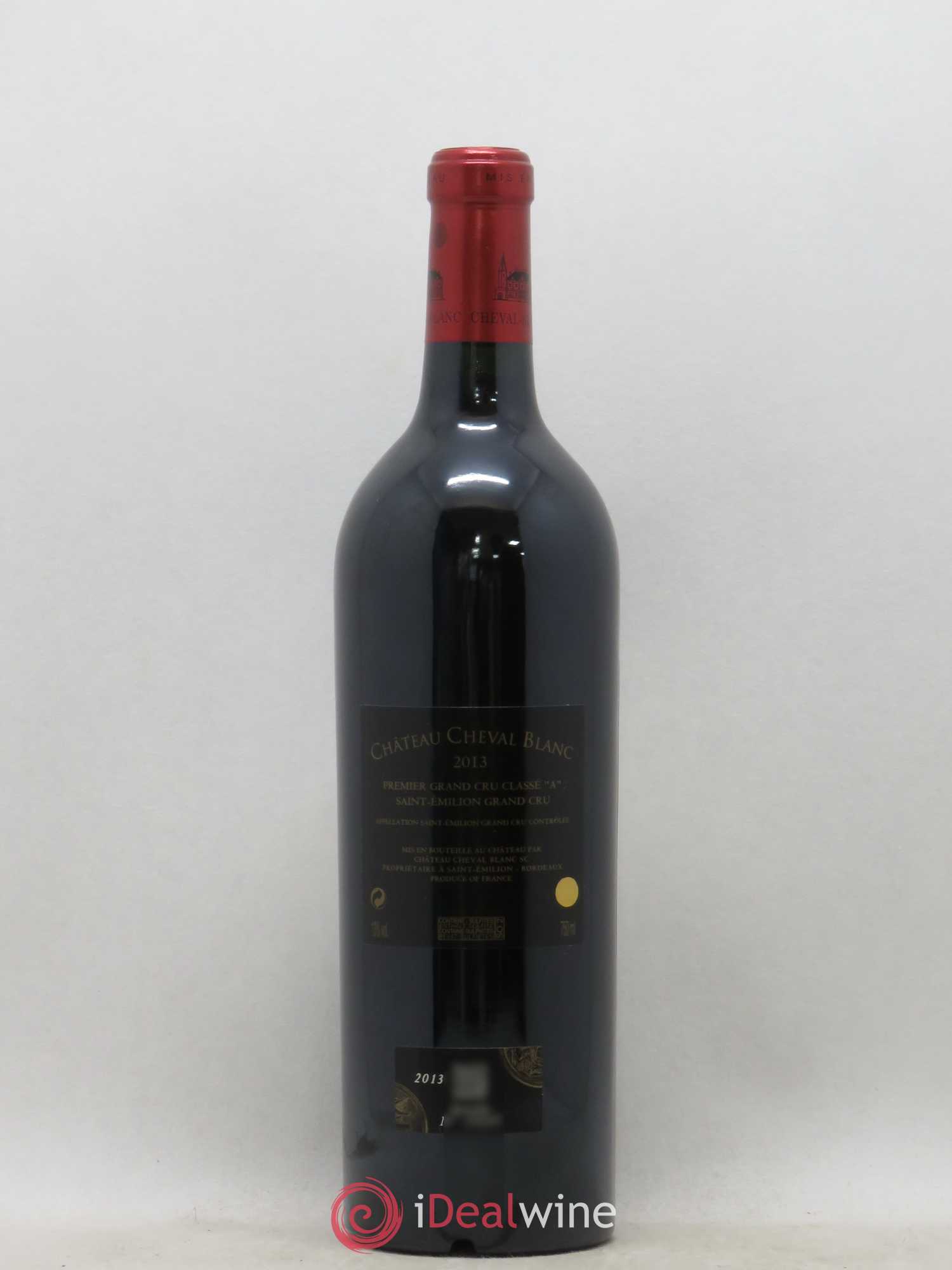 Château Cheval Blanc 1er Grand Cru Classé A 2013 - Lot de 1 bouteille - 1