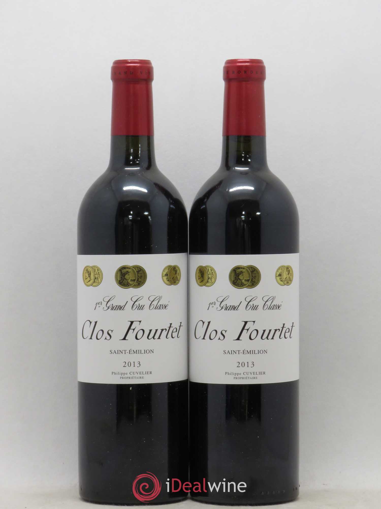 Clos Fourtet 1er Grand Cru Classé B 2013 - Lot de 2 bouteilles - 0