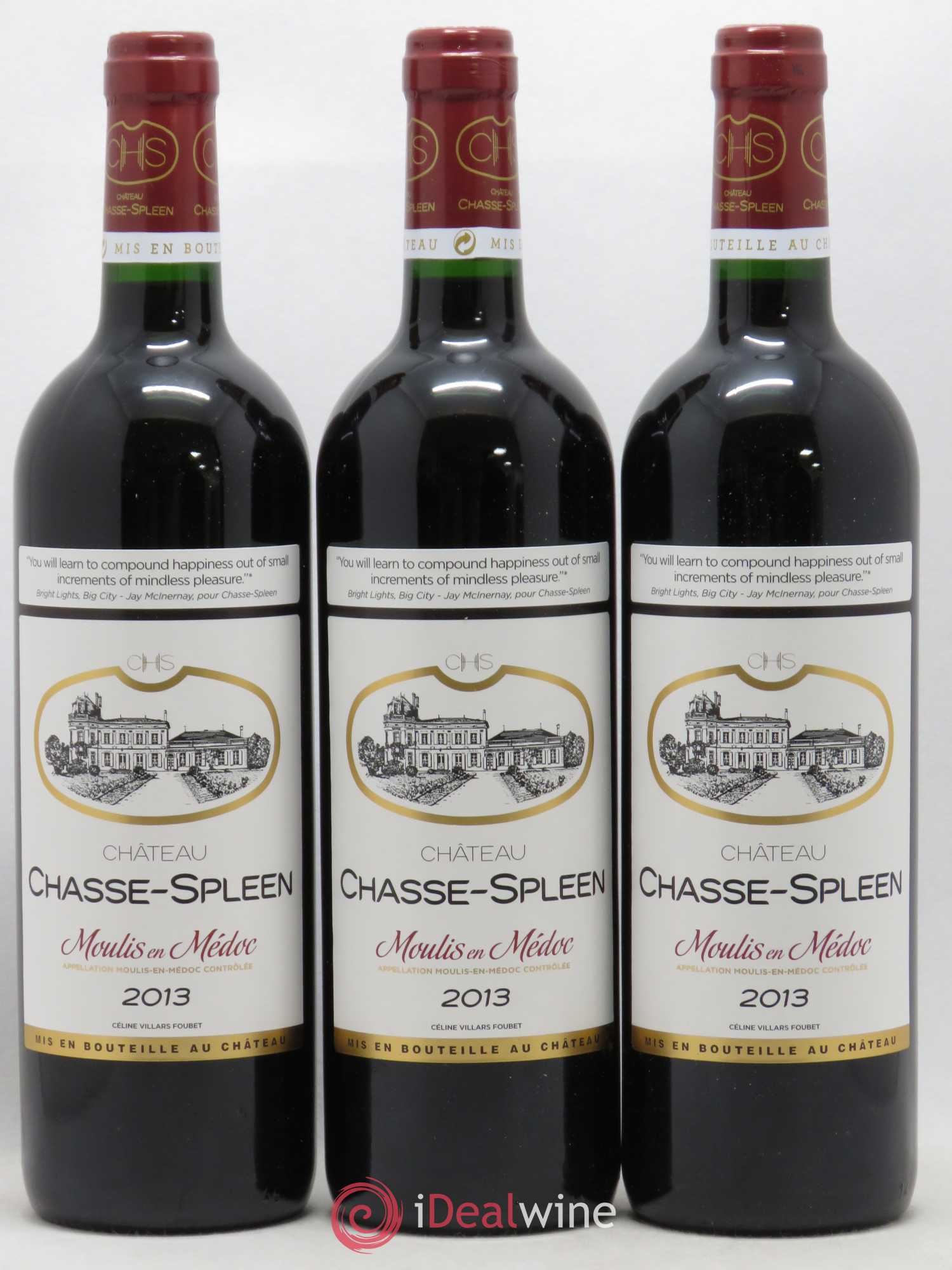 Château Chasse Spleen 2013 - Lot de 6 bouteilles - 1