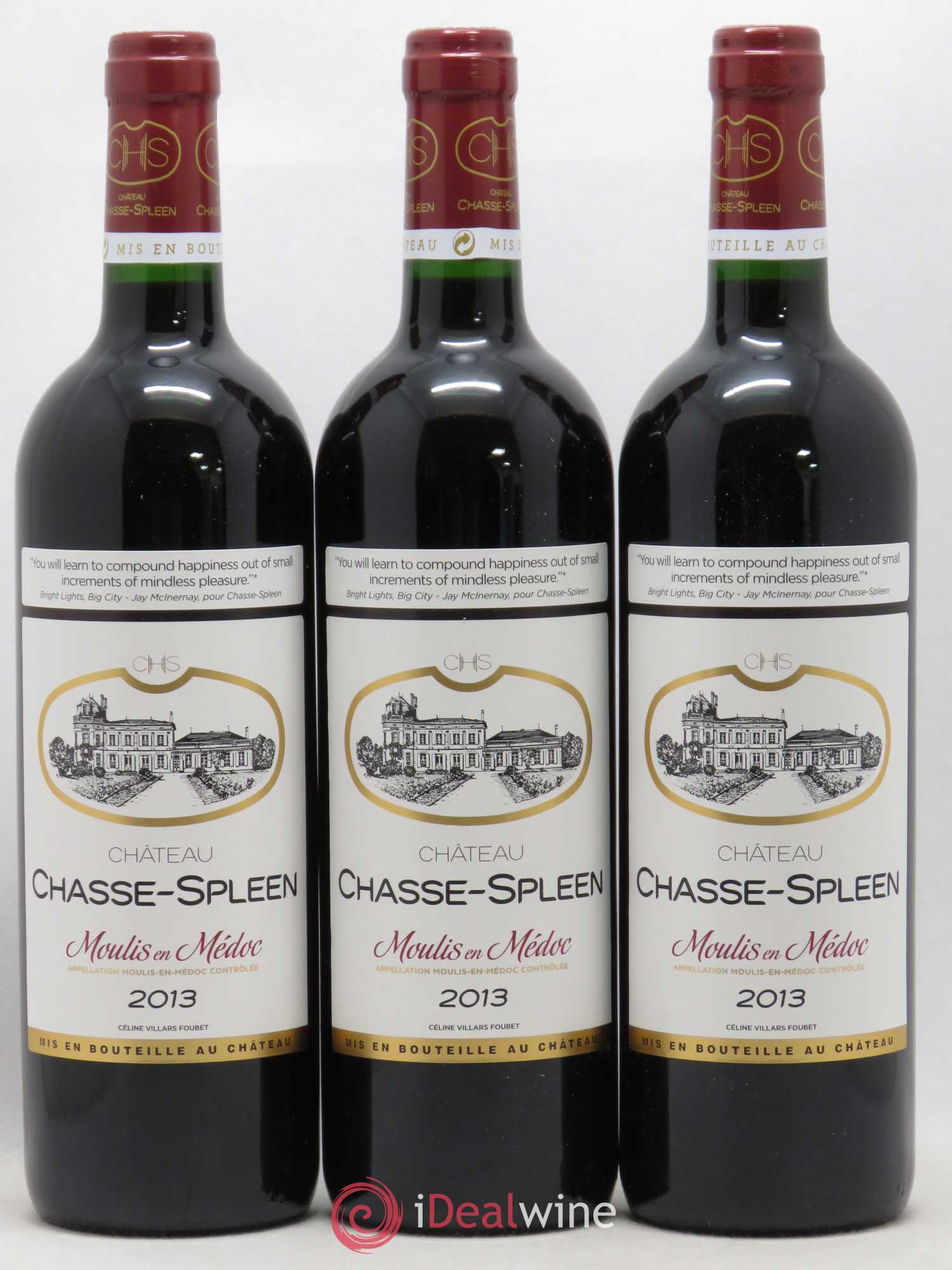 Château Chasse Spleen 2013 - Lot de 6 bouteilles - 2